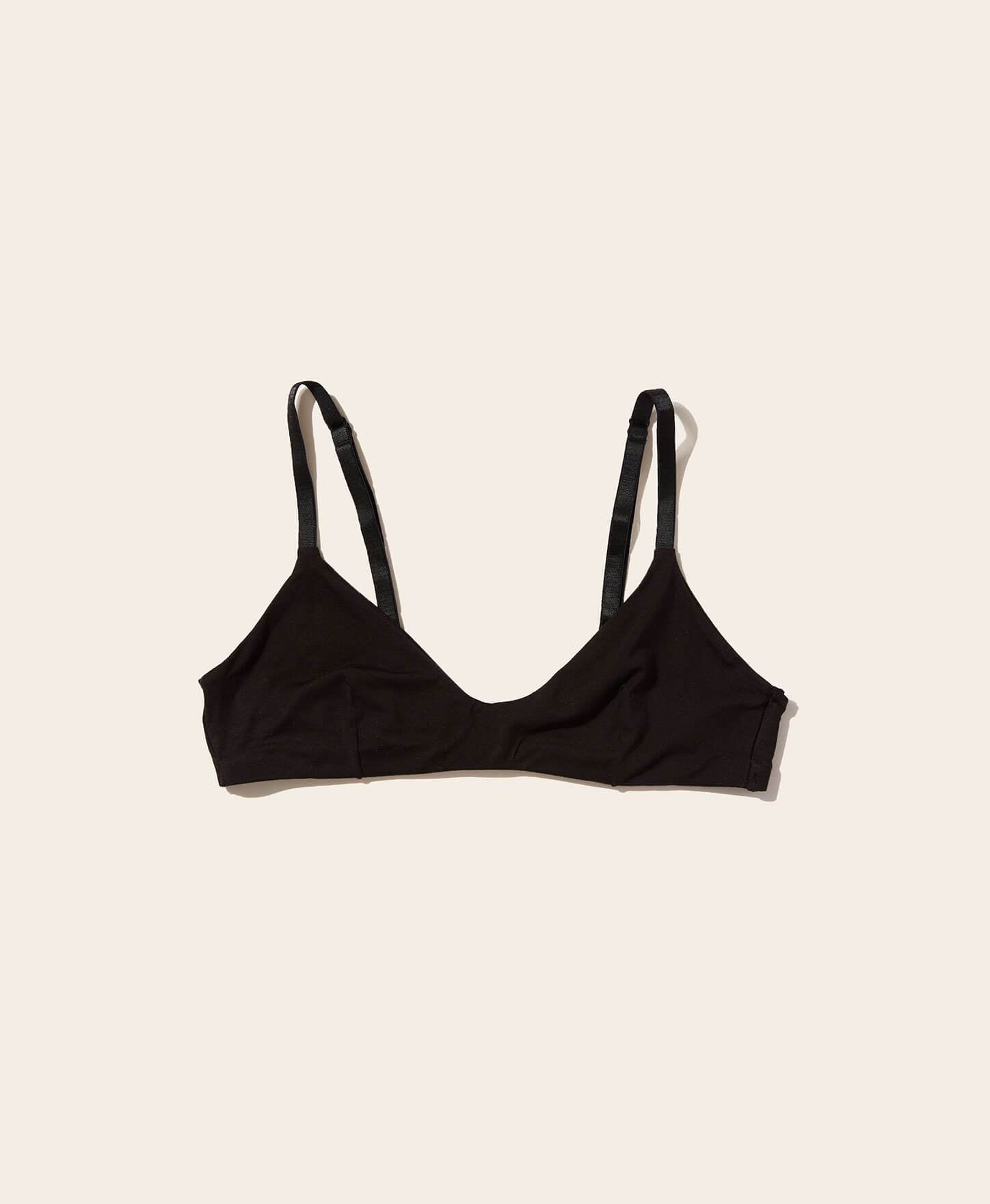  The Plunge Bralette - Rayon - Black、mySite、ashleygrahame