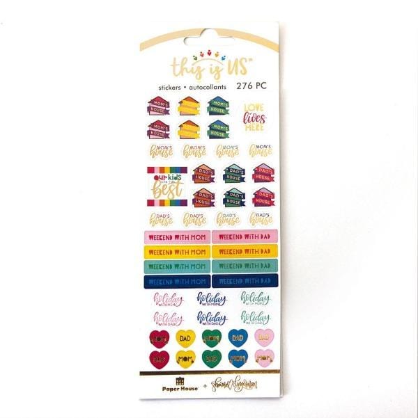  Planner Stickers - Co-Parenting、mySite、ghnorth