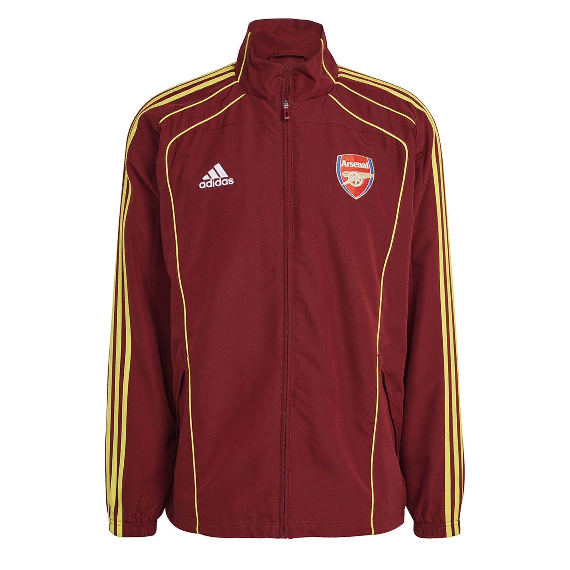 adidas Men's Arsenal Urban Purist Jacket Red/Yellow、mySite、bottomscart