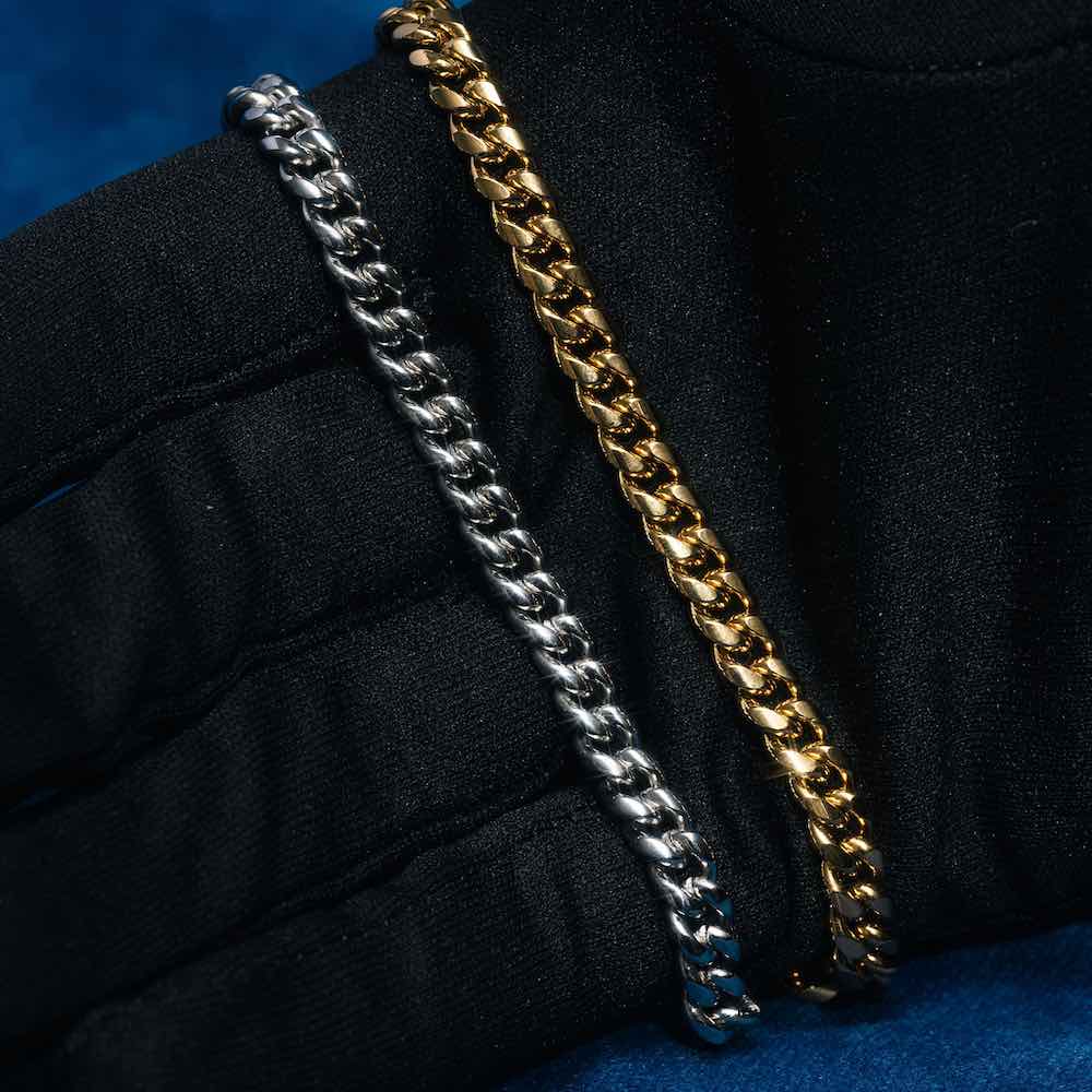 6MM Cuban Link Chain 14K Yellow Gold、mySite、hinf8tx79