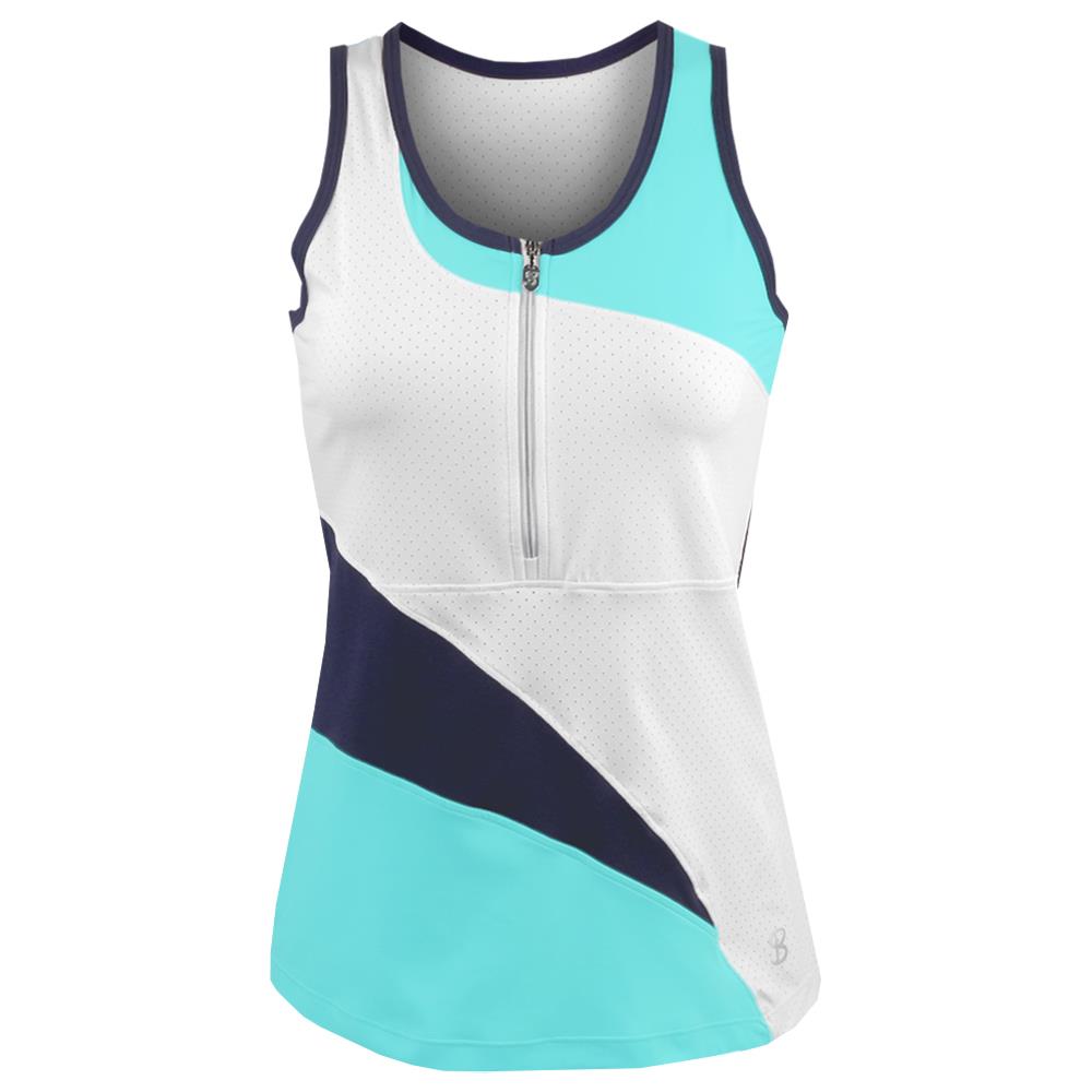 Sofibella Women's Topspin Racerback - Air/White