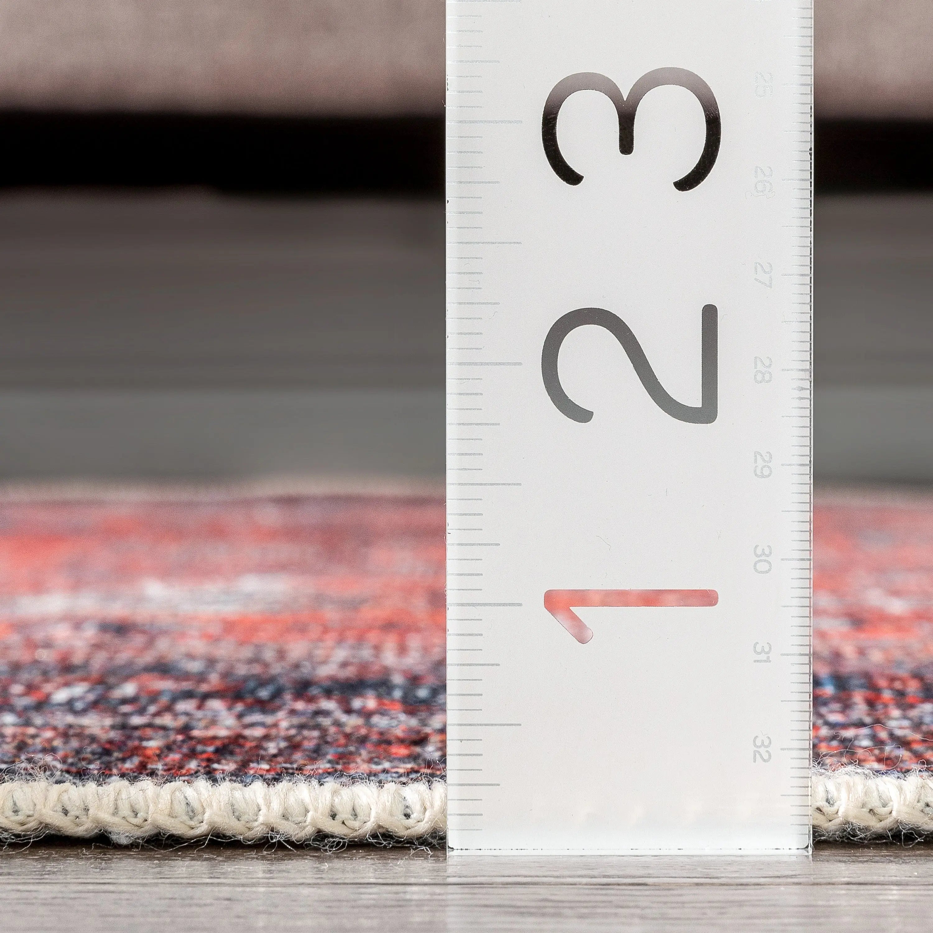 Daliah Machine Washable Vintage Persian Oriental Red Flat-Weave Rug、mySite、gigharbornorthrealestate