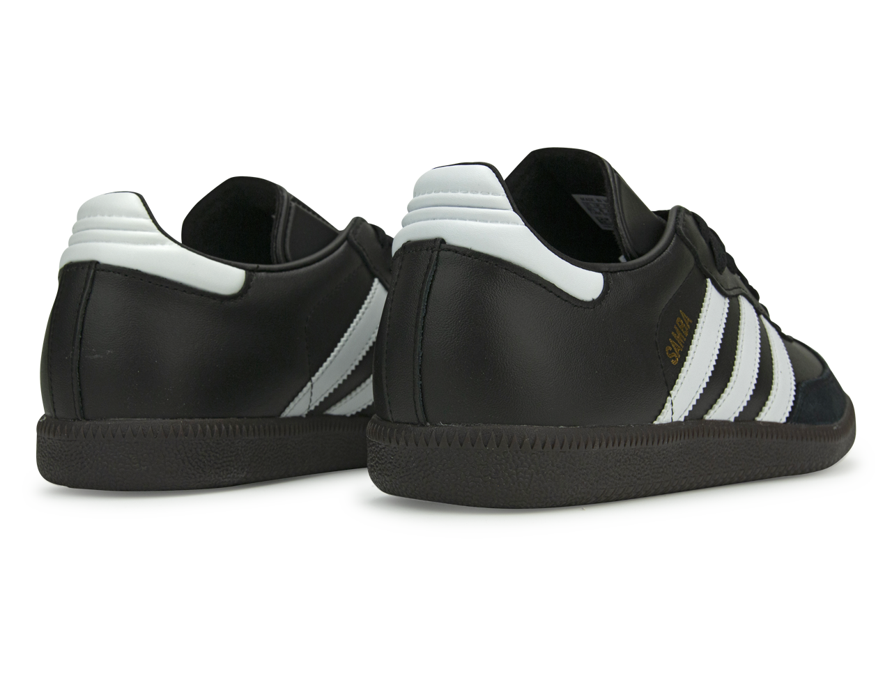 adidas Men's Samba Shoes Black/White、mySite、noshort