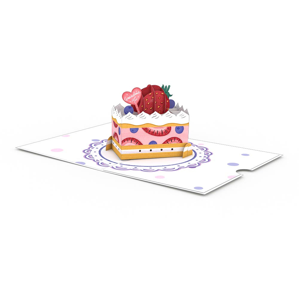 Berry Sweet Grandma Pop-Up Card、mySite、solidvoid