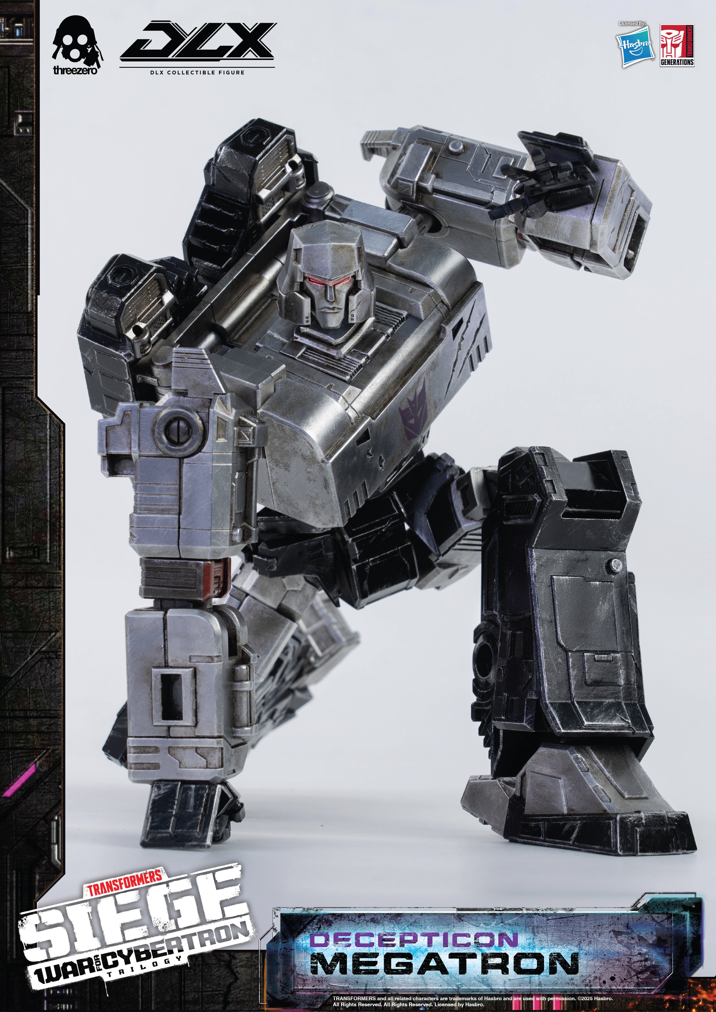 Threezero Transformers: War for Cybertron Trilogy DLX Megatron、mySite、hgirdovlk