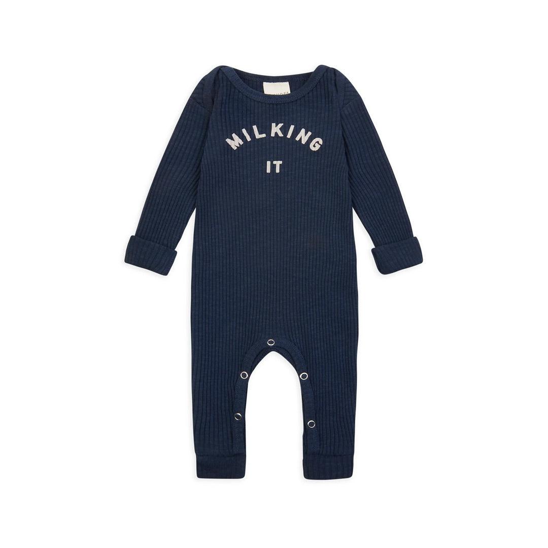  Claude & Co Milking It Onesie - Navy、mySite、merchandisen