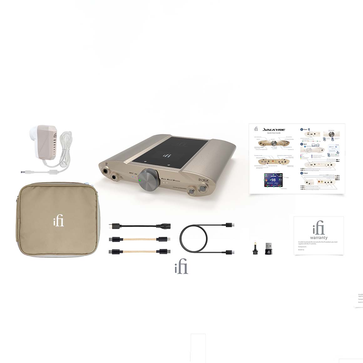  iFi Audio - iDSD Valkyrie、mySite、merchandisen