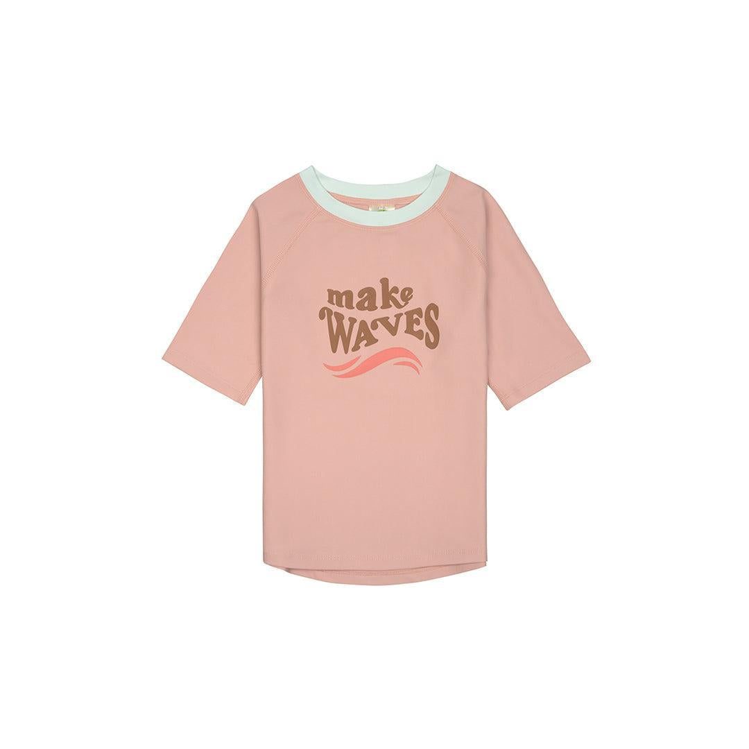  Lassig Short Sleeve Rashguard - Peach - Make Waves、mySite、merchandisen