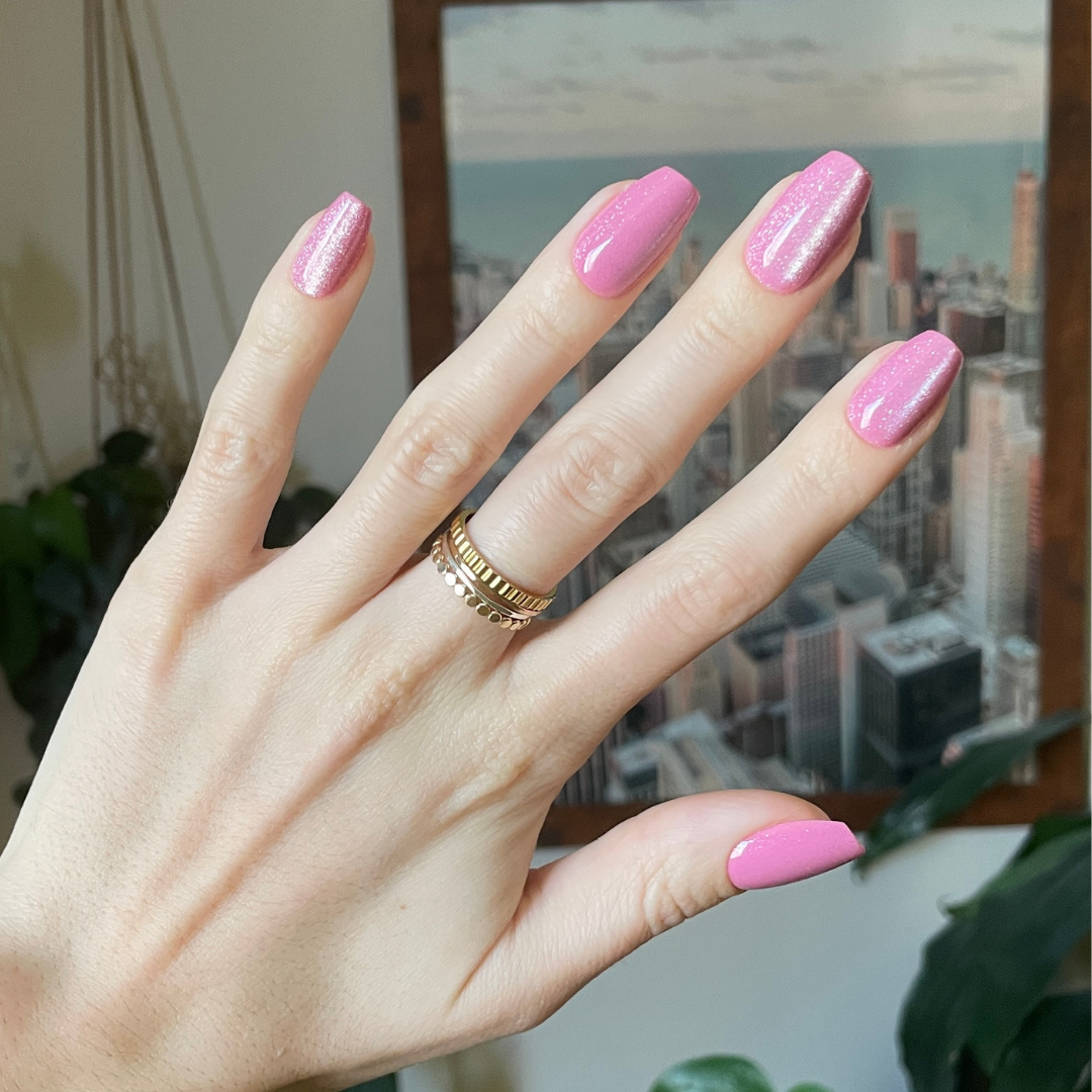 Rose Velvet - Press-On | Medium | Coffin、mySite、solidvoid