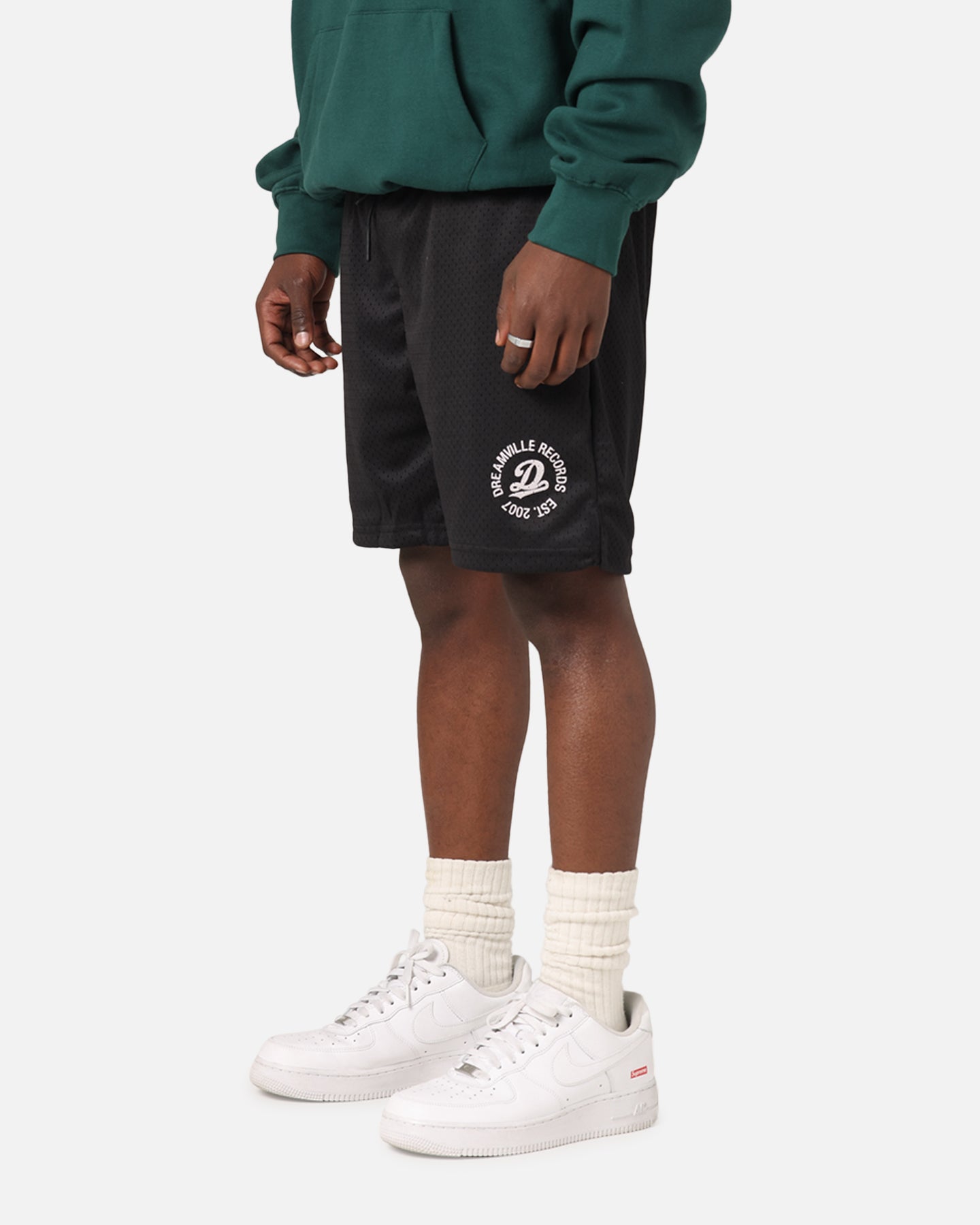 Dreamville Records Mesh Shorts Black Mesh、mySite、zt4zffjzw