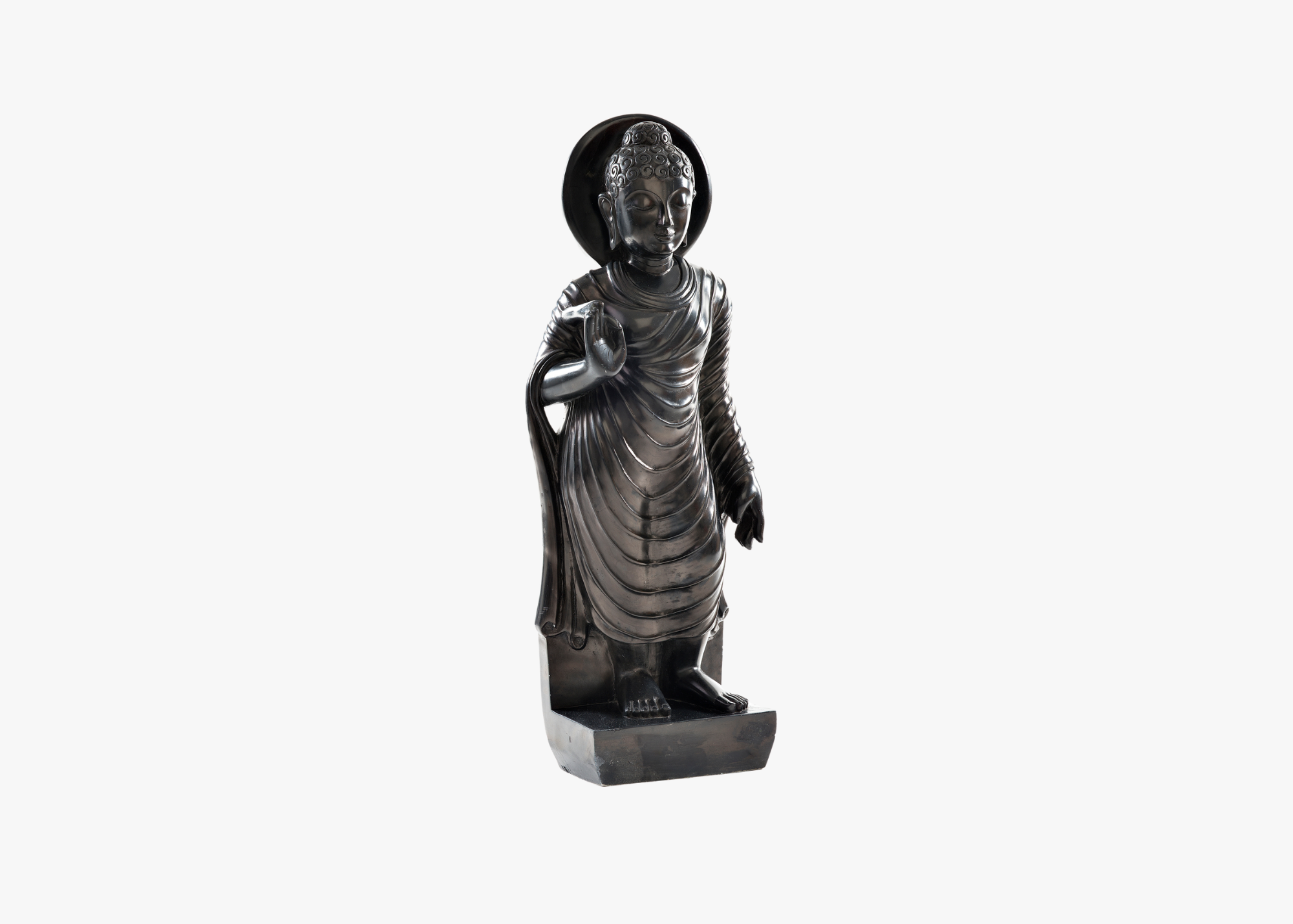 Standing Buddha - Soft Granite (Medium, 75cm)、mySite、topwebapps