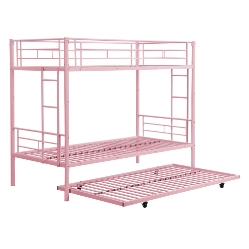 METAL BUNK BED SILVER、、casual