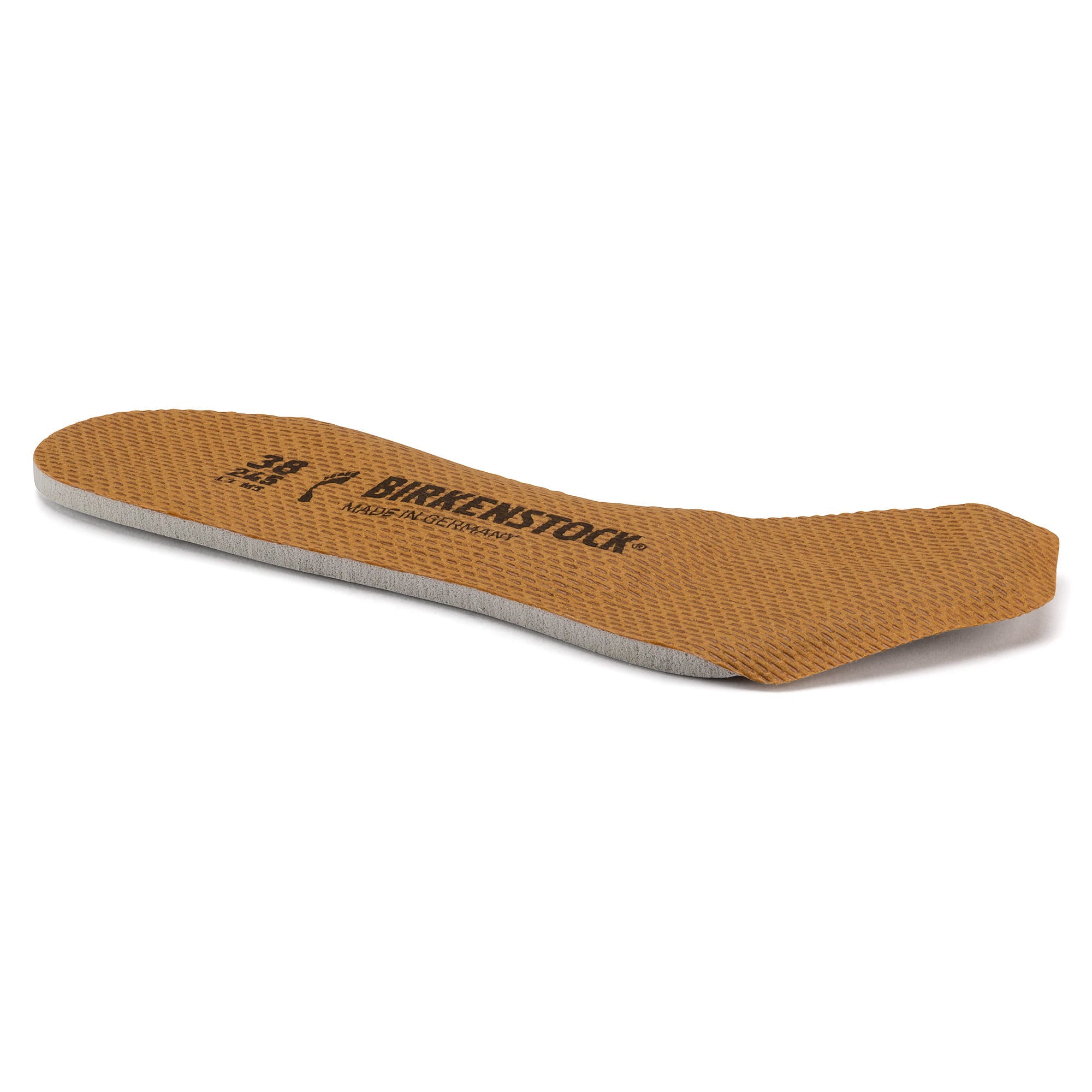 Fussbett sohle 3/4 Length Insole Birko-Tex Textile Brown、mySite、gtrtttuynbv