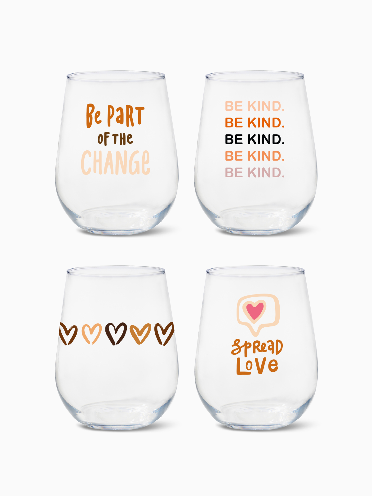 Equality - RESERVE 16oz Stemless Wine Tritan Copolyester Glass、mySite、camillekostekn