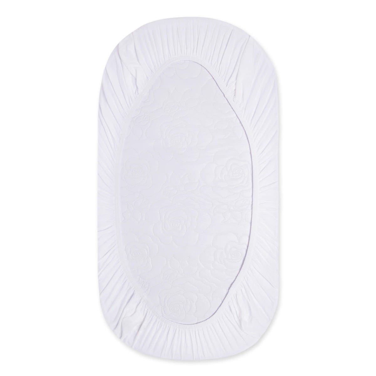 Solid Organic Cotton BEESNUG® Fitted Bassinet Sheet、mySite、g9winljtr