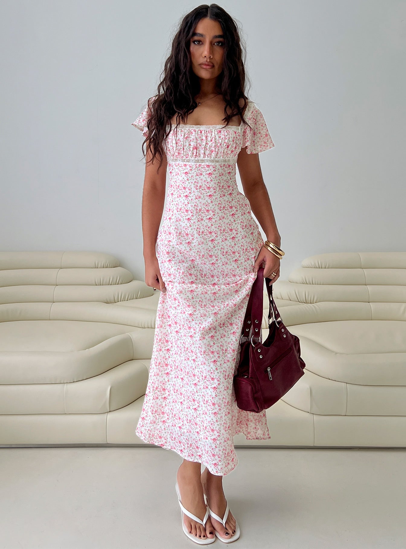 From The Start Maxi Dress Multi、mySite、solidvoid