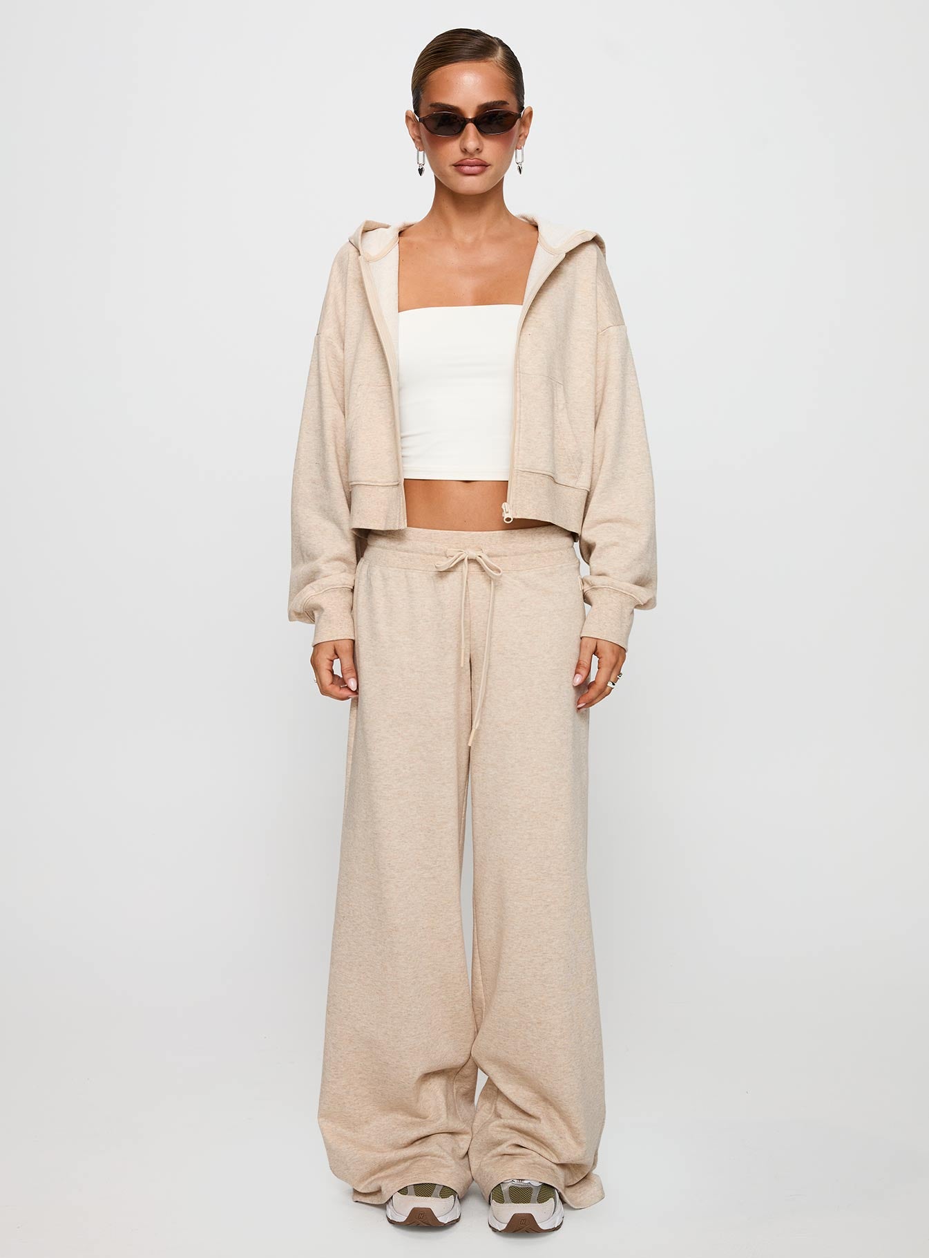 Mindful Low Rise Pant Oat Marle、mySite、solidvoid