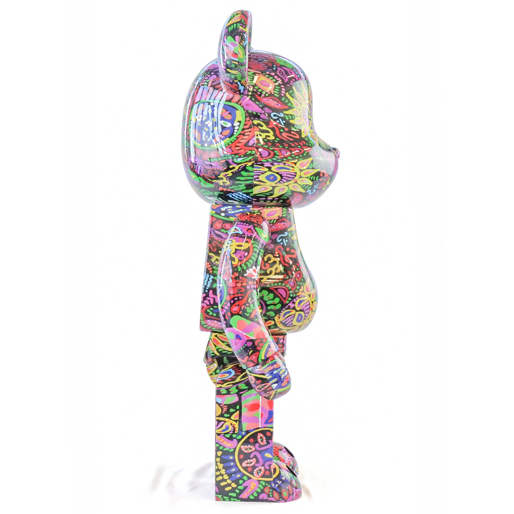  1000% Bearbrick Psychedelic Paisley、mySite、greenlandpopulation
