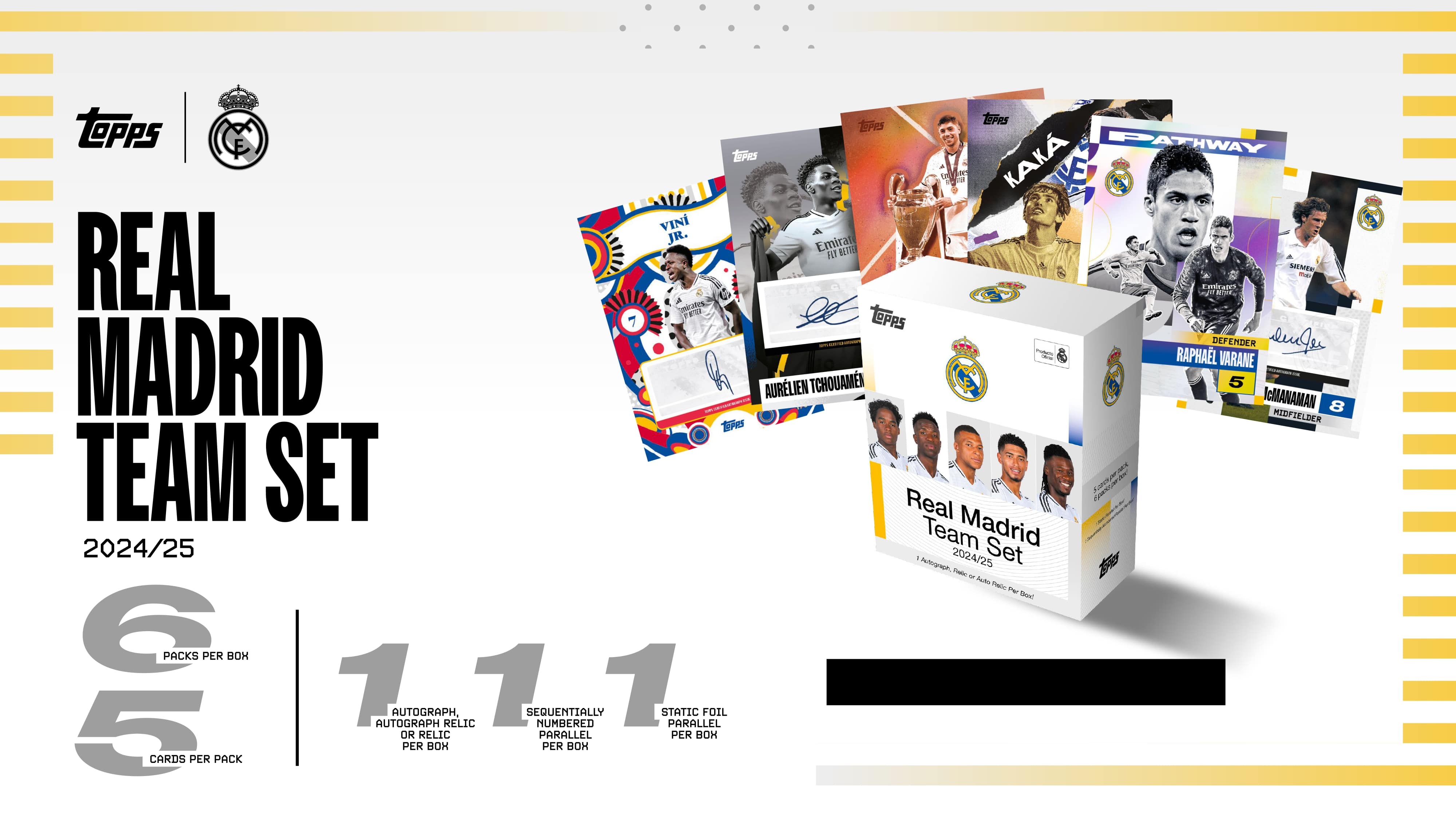 Topps Real Madrid Team Set 2024/25、mySite、waistdrama