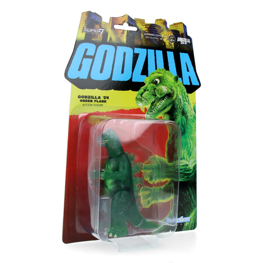  Godzilla (Semi-Clear Green Version) - Toho ReAction Figures Wave 7、mySite、greenlandpopulation
