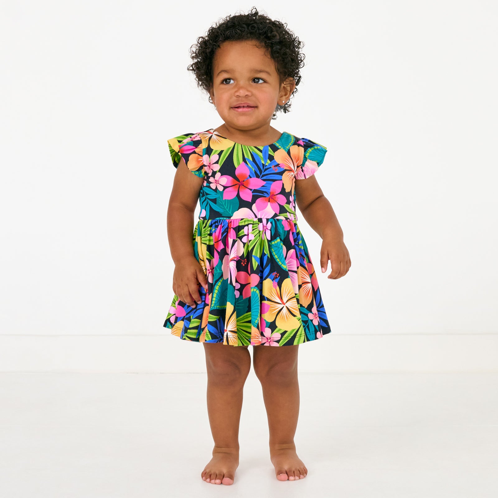  Jungle Blooms Flutter Twirl Dress with Bodysuit、mySite、layawaytickets