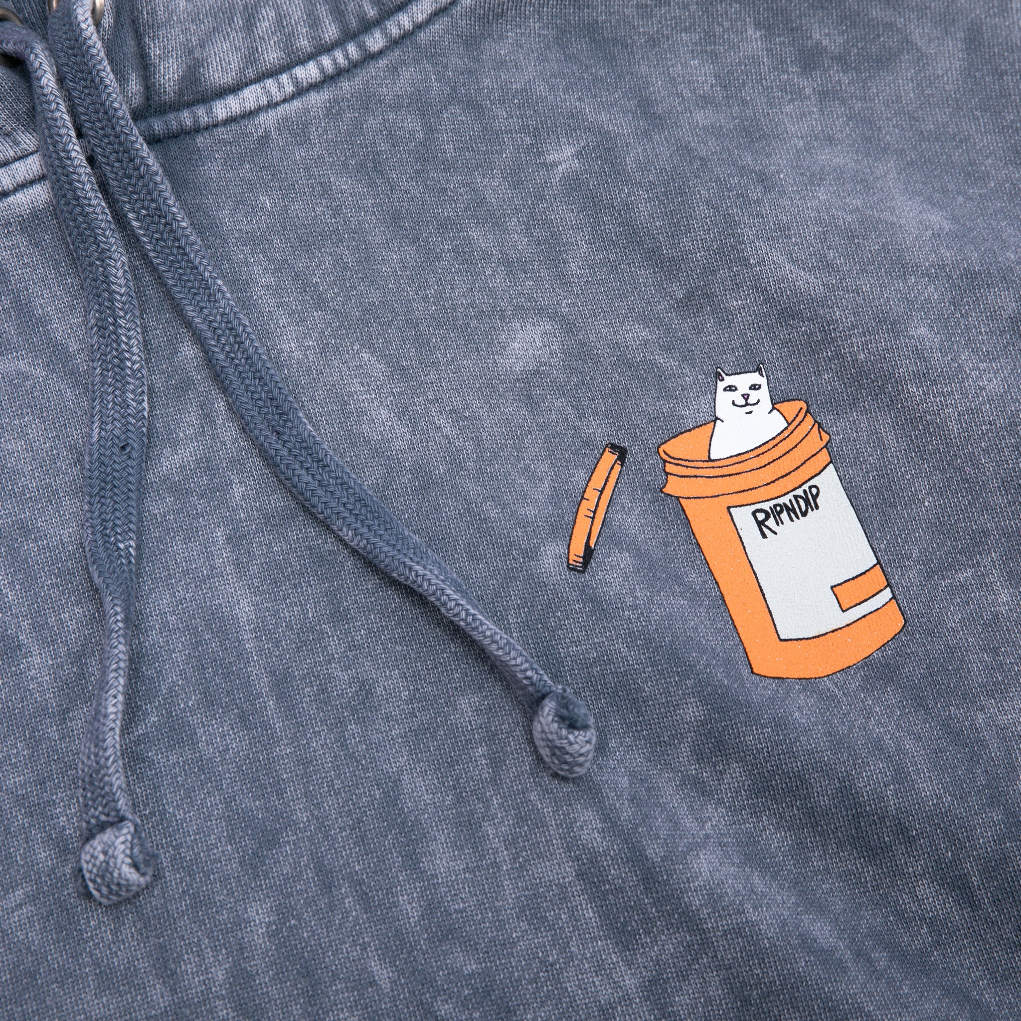  Nermal Pills Hoodie (Grey Mineral Wash)、mySite、merchandisen