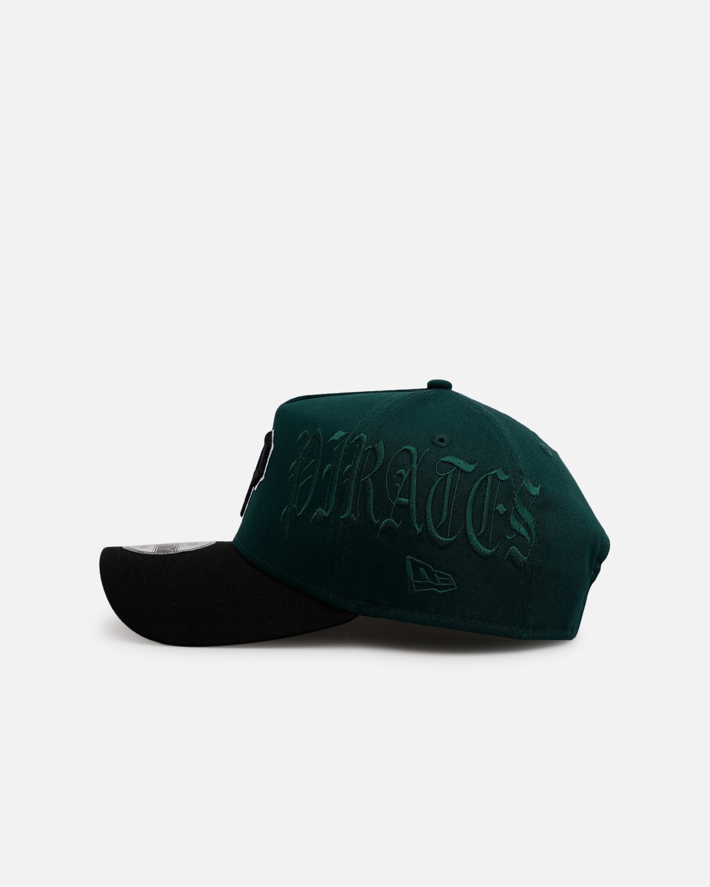 New Era Pittsburgh Pirates 'Gothic Script Two Tone' 9FORTY A-Frame Snapback Dark Green/Black、mySite、zt4zffjzw