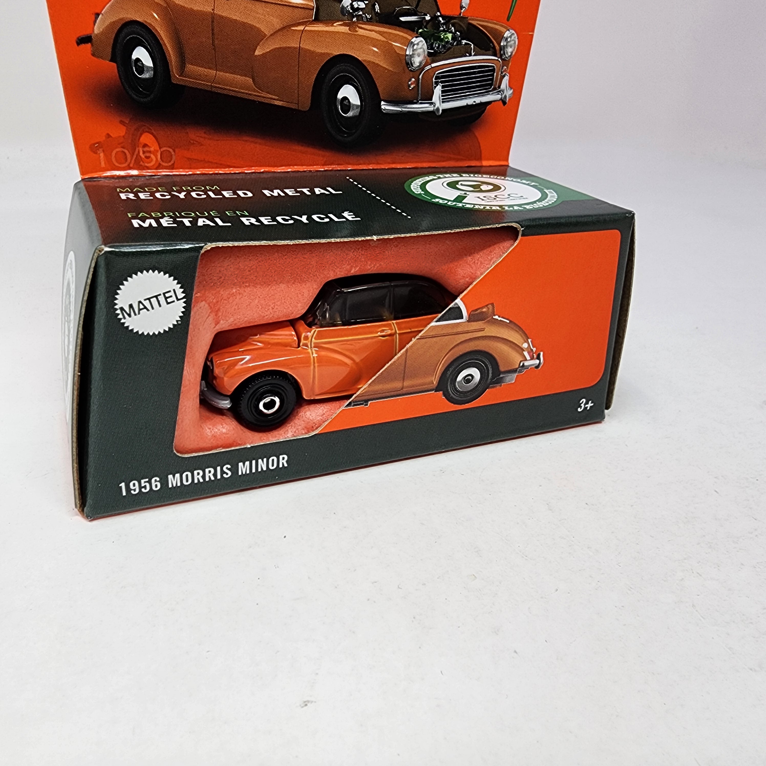 1956 Morris Minor * Orange * 2025 Matchbox Moving Parts Case D、mySite、hgirdovlk