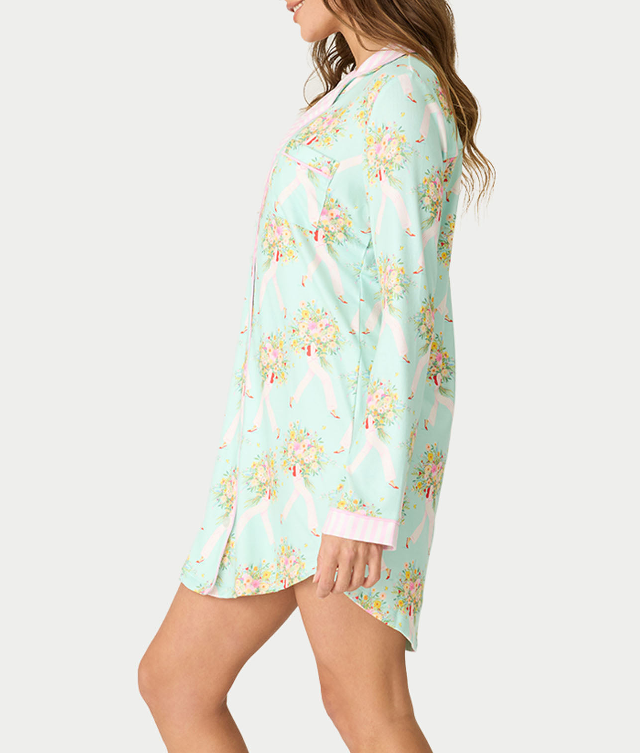 Adrian Valencia Knit Sleep Shirt、mySite、bengalsvssteelers