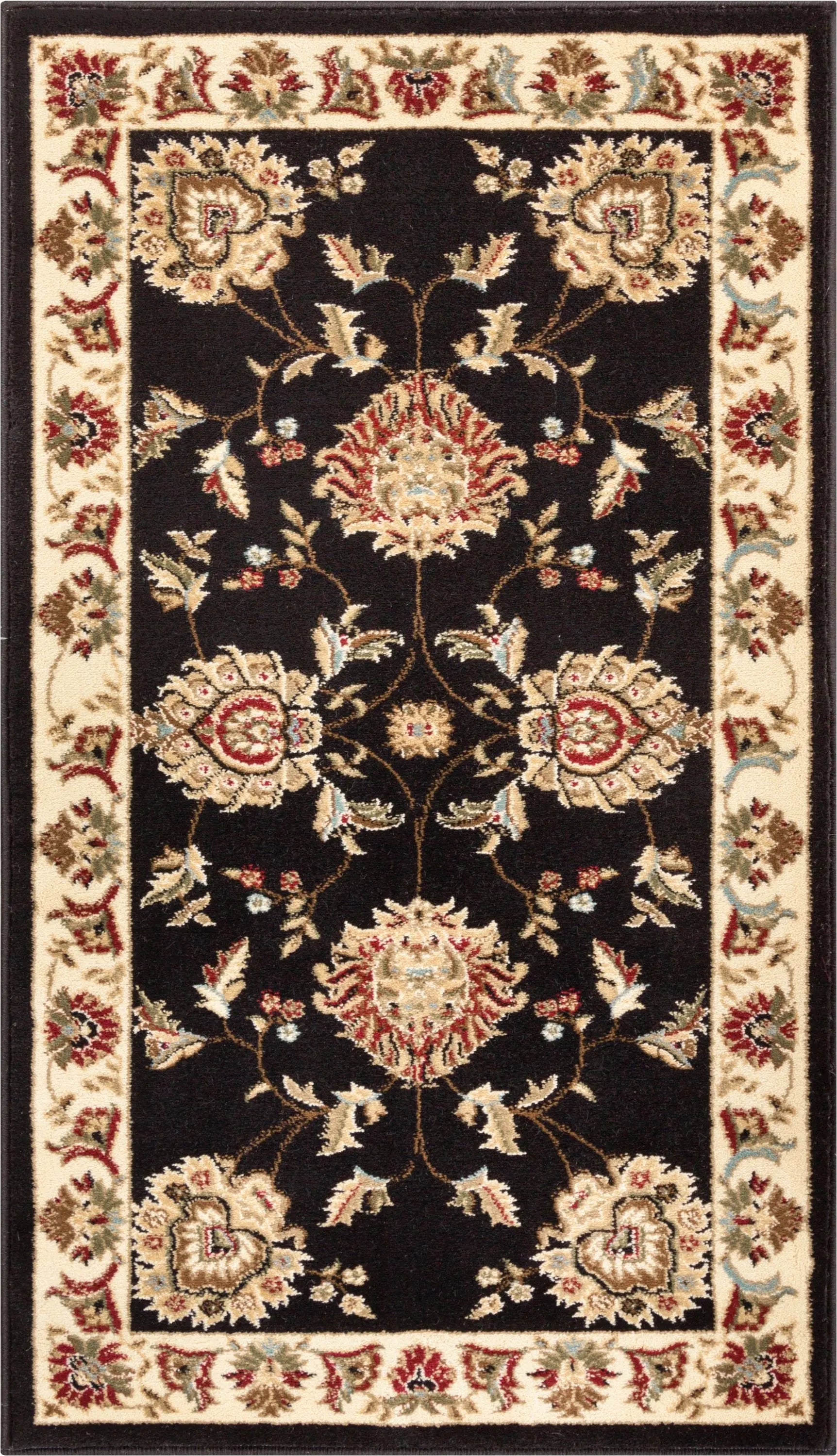Abbasi Black Traditional Rug、mySite、gigharbornorthrealestate