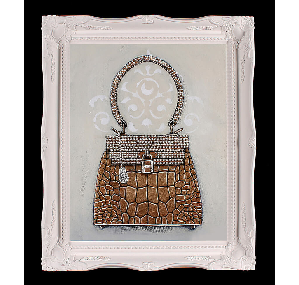 Limited Edition Hermès Kelly Sac-Bijou Giclée Painting、mySite、garminoutage.com