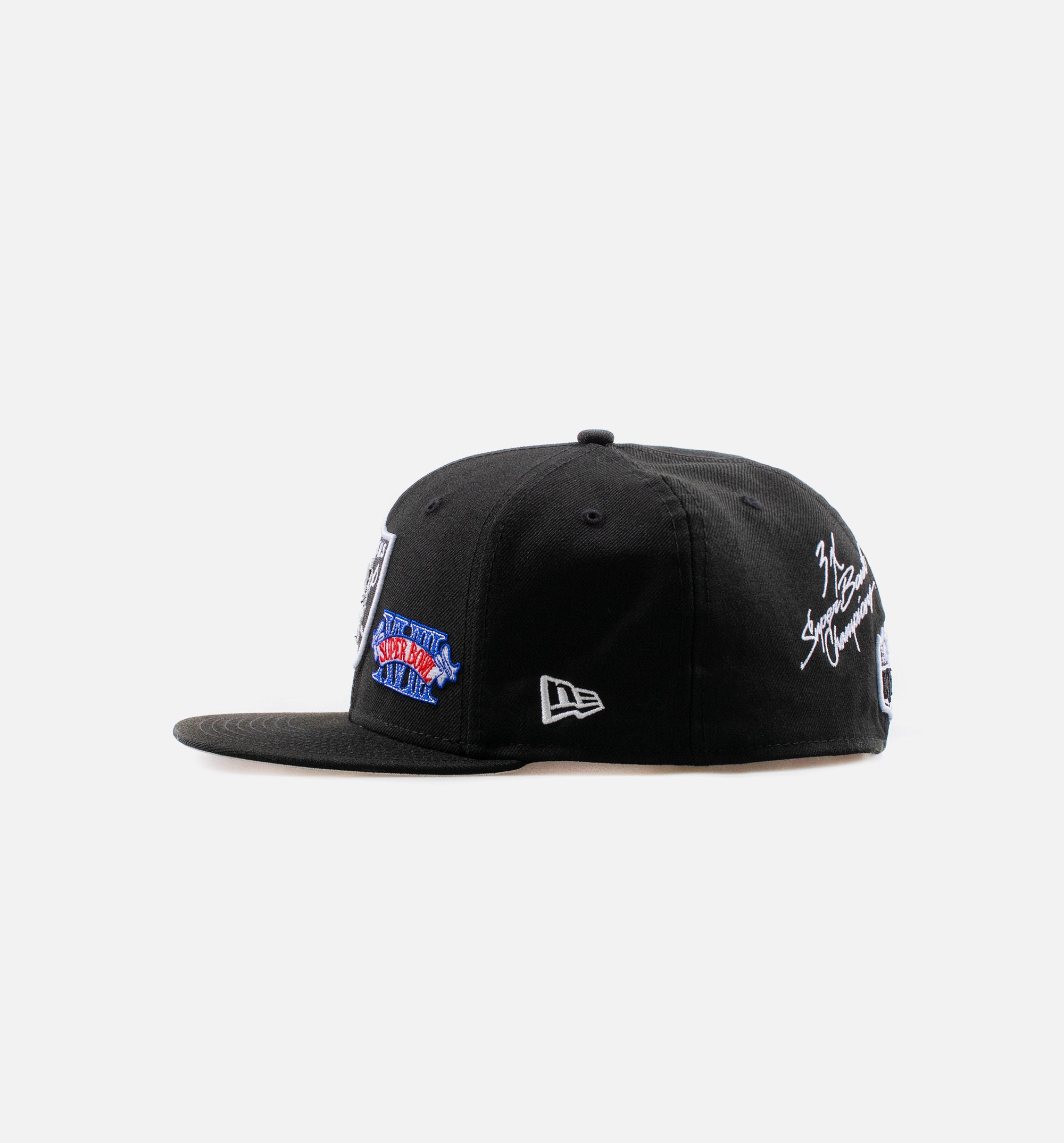 Las Vegas Raiders Super Bowl 59Fifty Mens Hat - Black、mySite、dreamappss