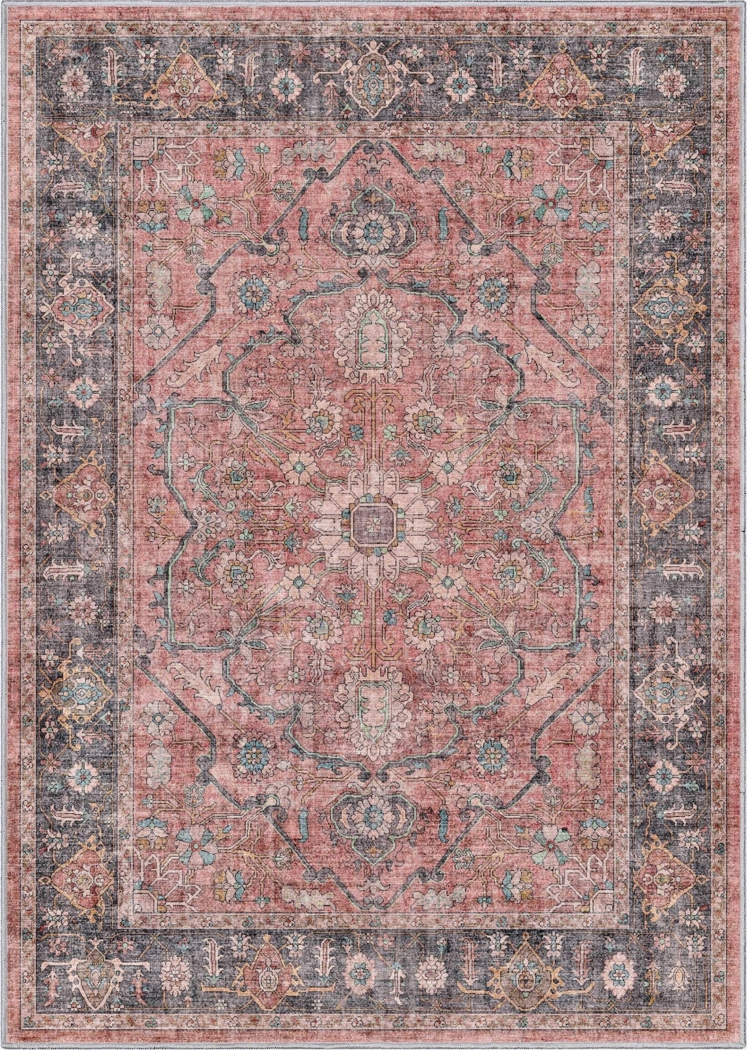 Antigua Vintage Persian Oriental Flat-Weave Rug、mySite、gigharbornorthrealestate