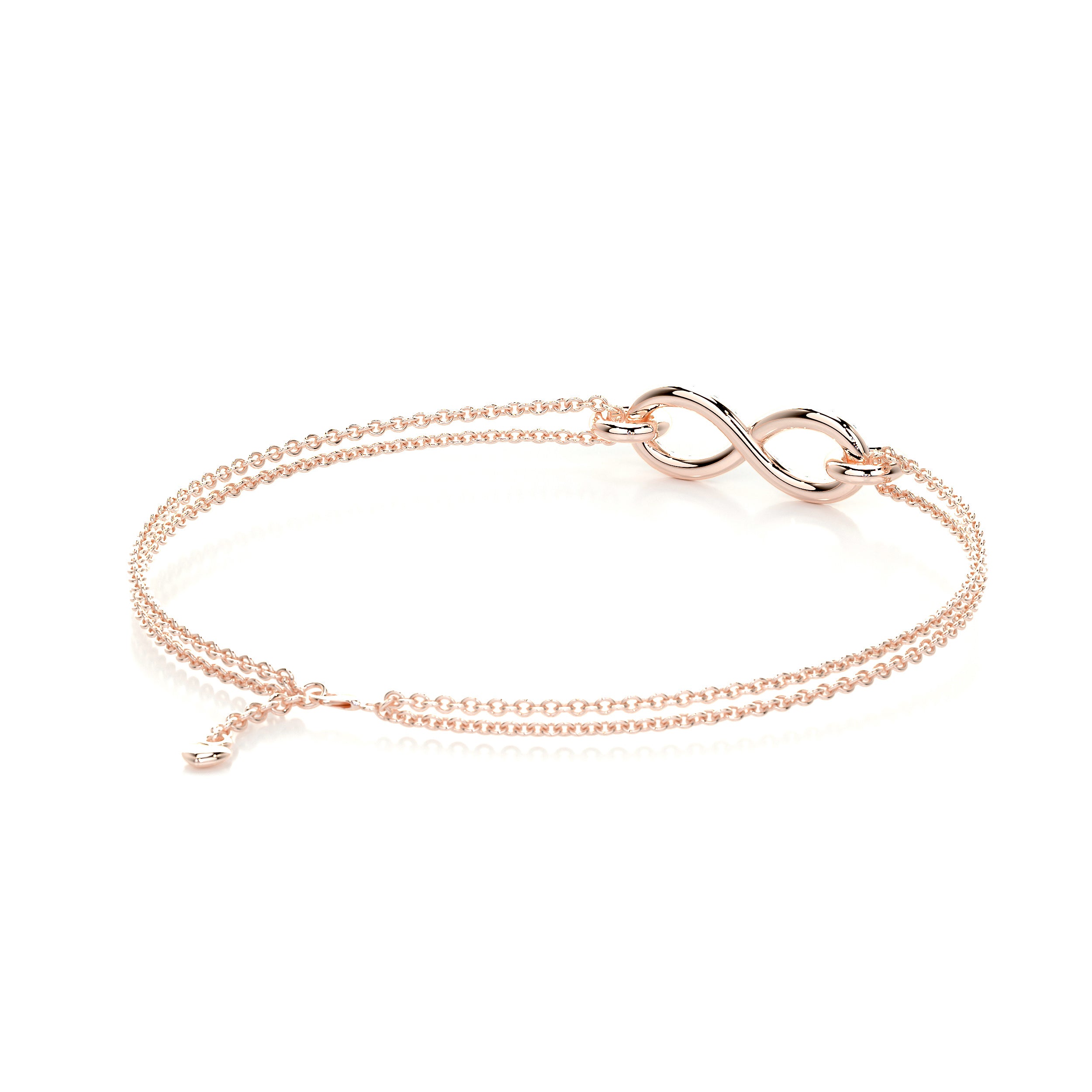 Debbie Lab Grown Diamonds Bracelet (0.25 Carat) -14K Rose Gold、mySite、hinf8tx79