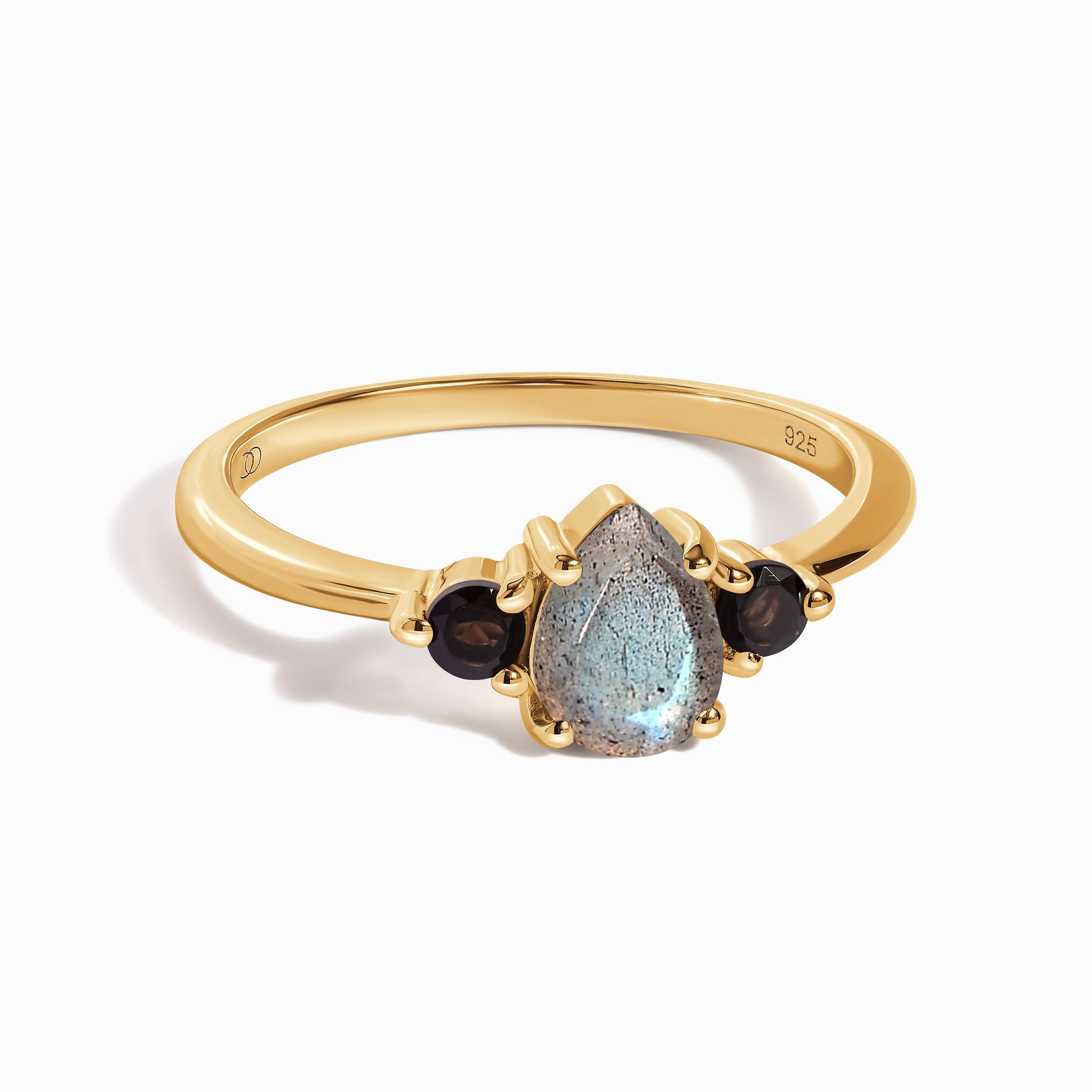 Black Obsidian Labradorite Ring - Lania、mySite、hinf8tx79