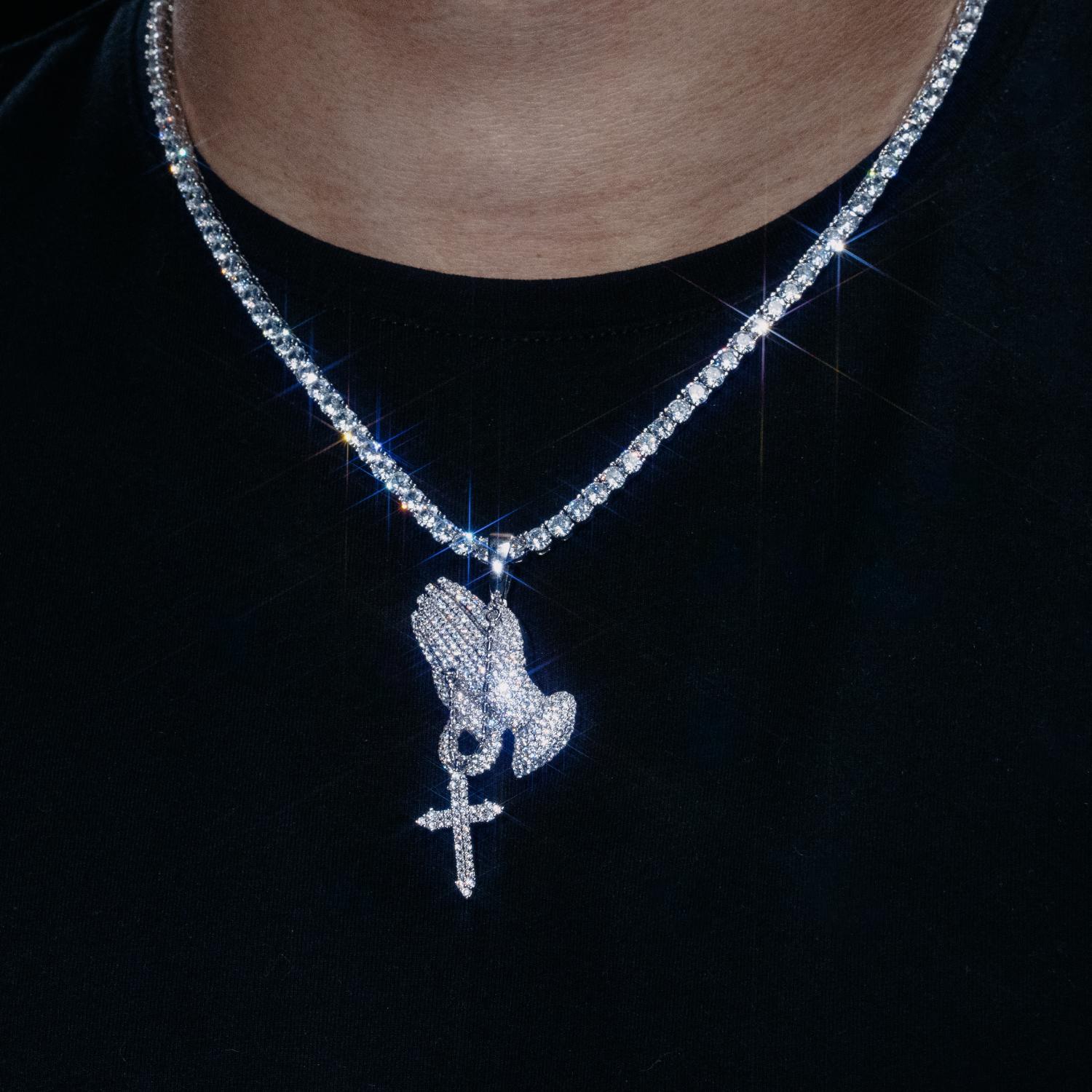 VVS Praying Hands Pendant 14K Gold、mySite、hinf8tx79