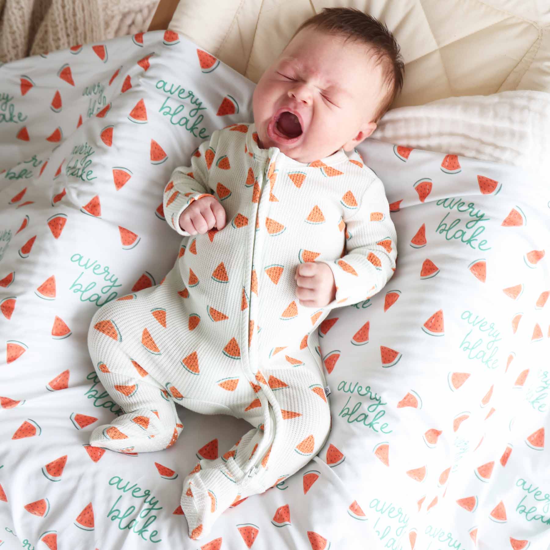  Bamboo Waffle Zipper Footies | Printed、mySite、layawaytickets