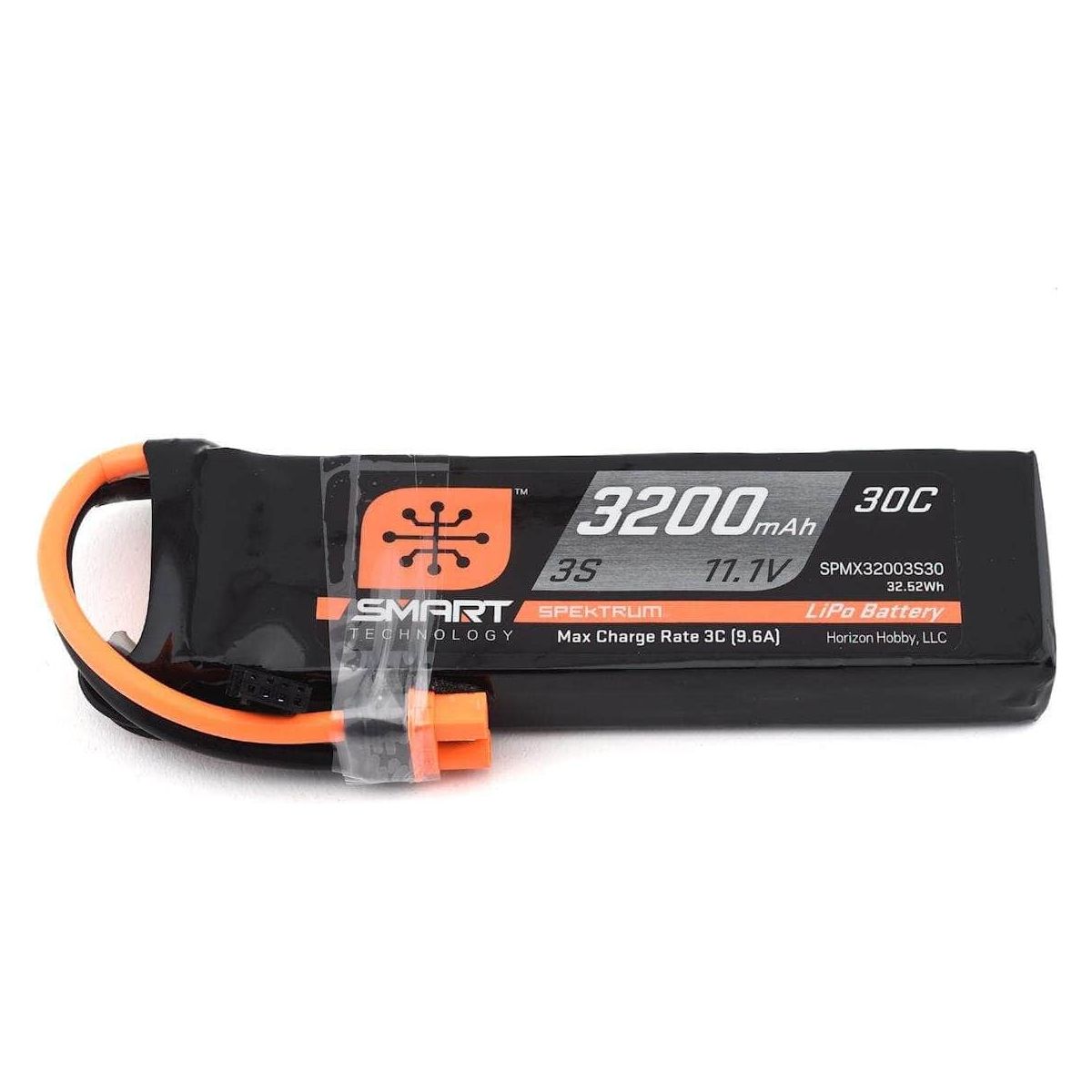  SPMX32003S30, Spektrum RC 3S Smart LiPo Battery Pack w/IC3 Connector (11.1V/3200mAh)、mySite、merchandisen