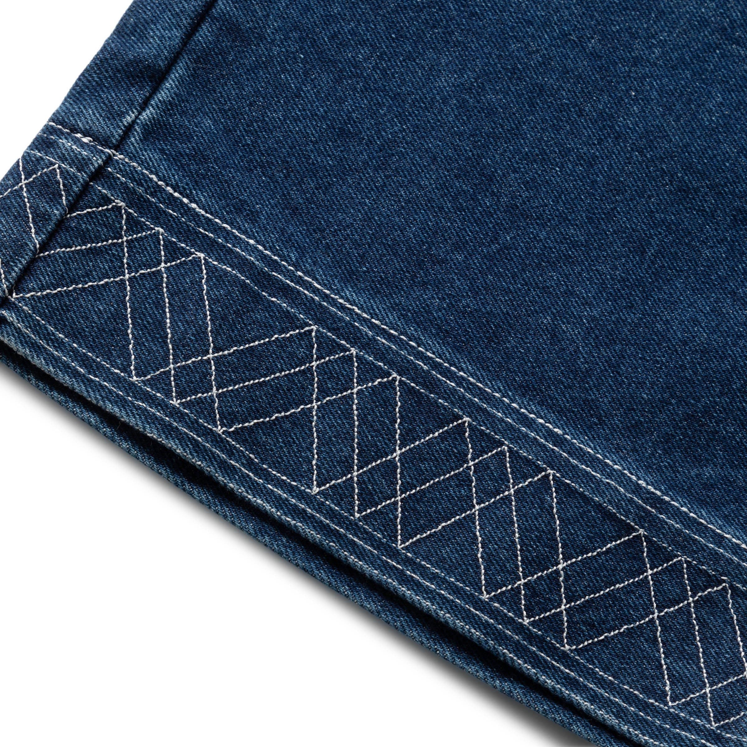 EMBROIDERED DENIM KNOLLY BROOK TROUSERS、mySite、zt4zffjzw