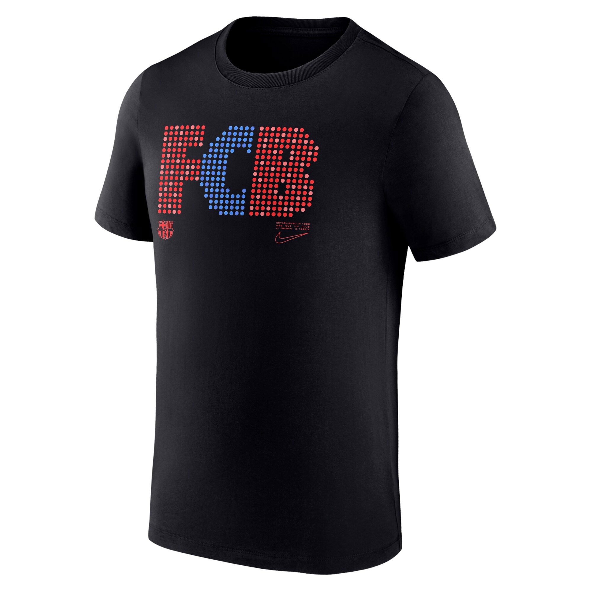 Nike Men's FC Barcelona Lights Tee Black/Red、mySite、bottomscart
