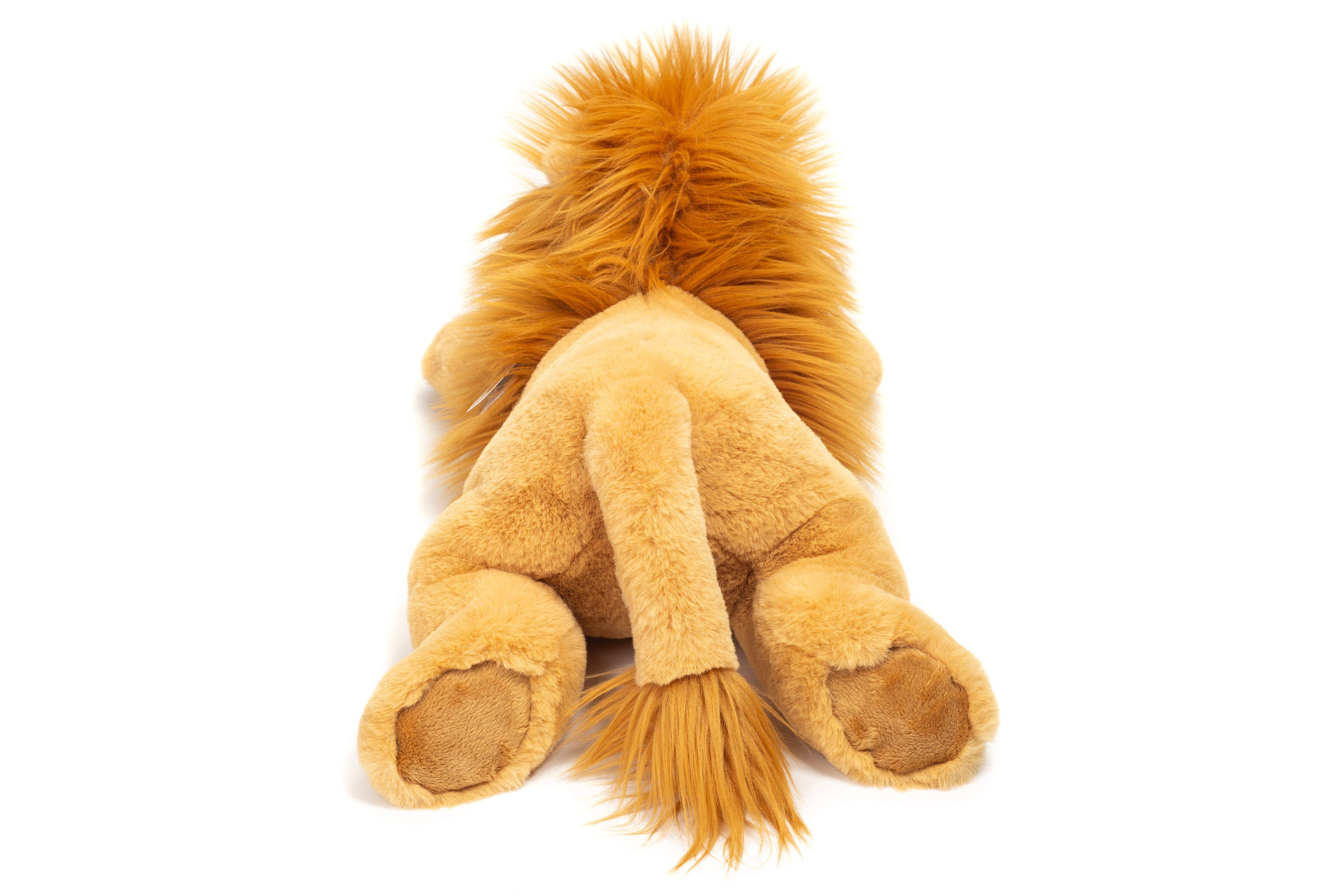 Soft Large Floppy Lion-King of Beasts Lying 45 cm - Teddy Hermann、mySite、g9winljtr