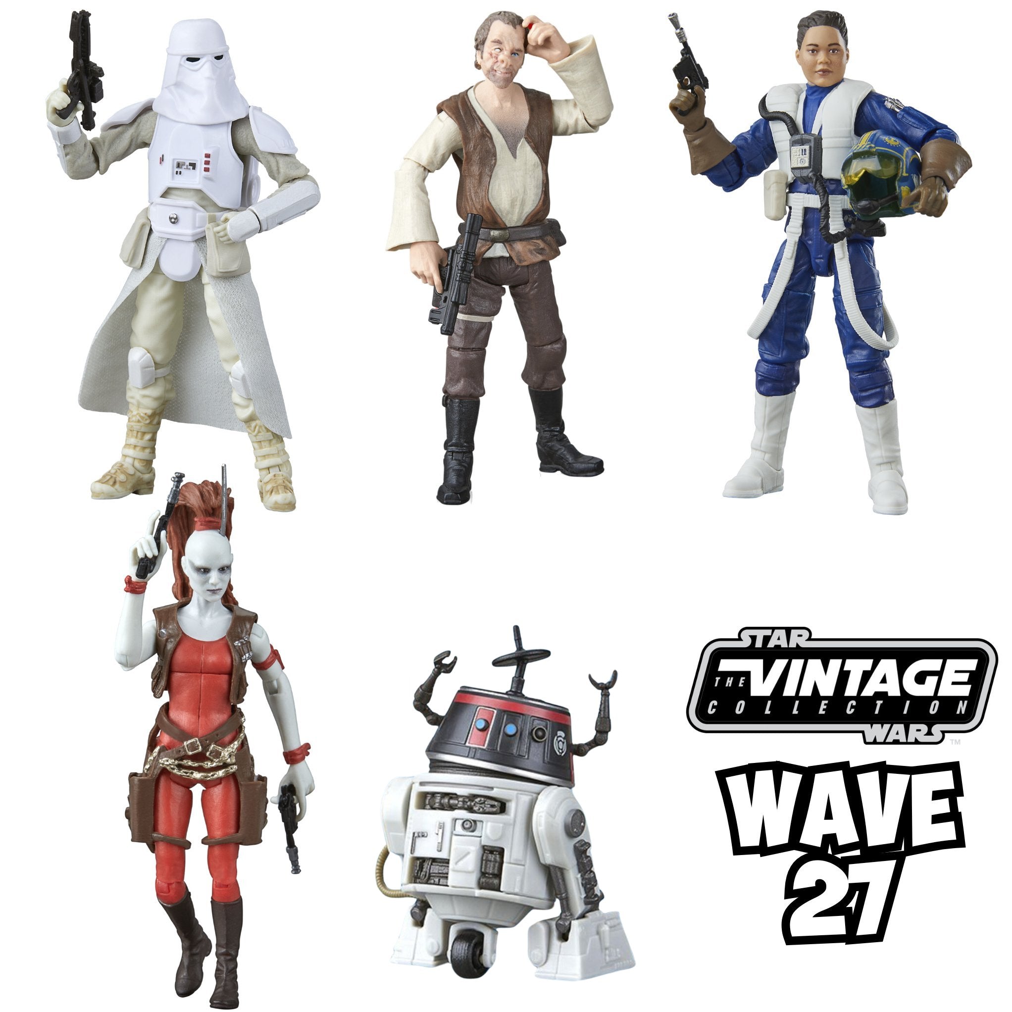 Star Wars Vintage Collection Wave 27 COMPLETE SET OF 5、mySite、hgirdovlk