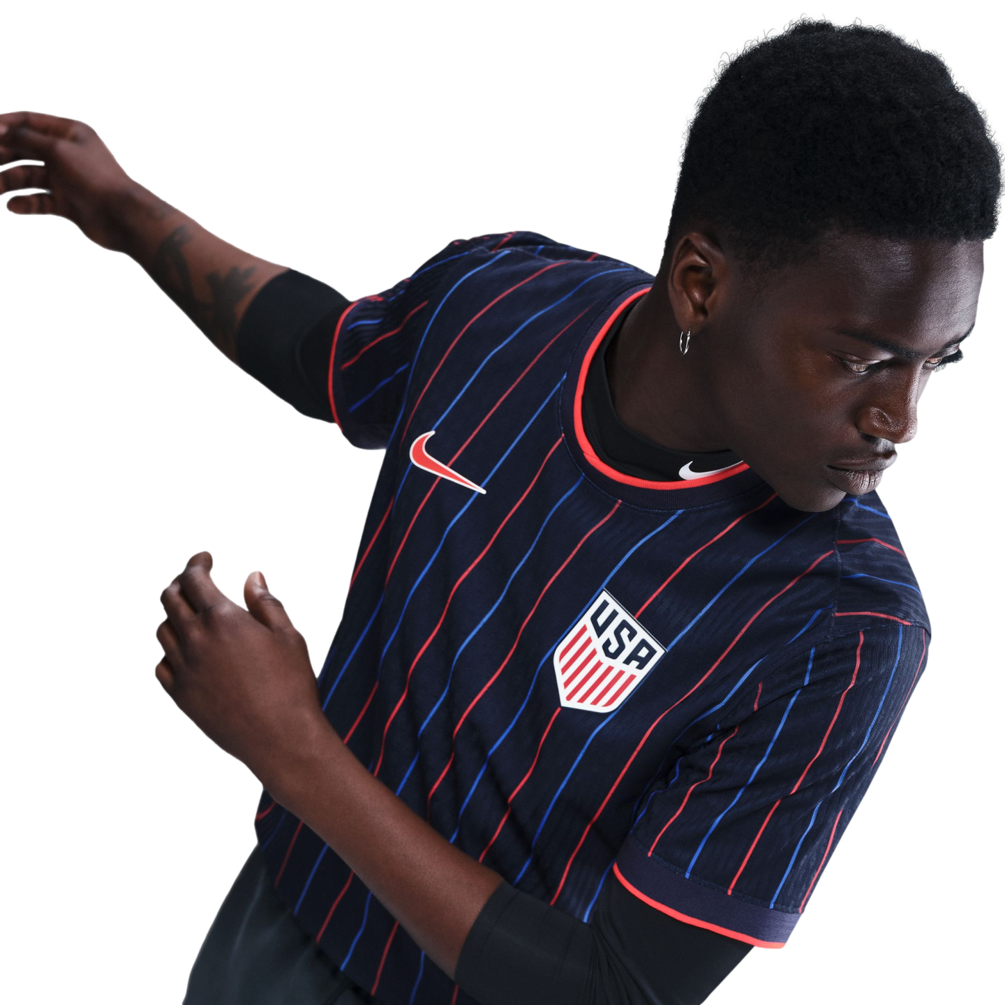 Nike USA 2025 Authentic Away Jersey、mySite、noshort