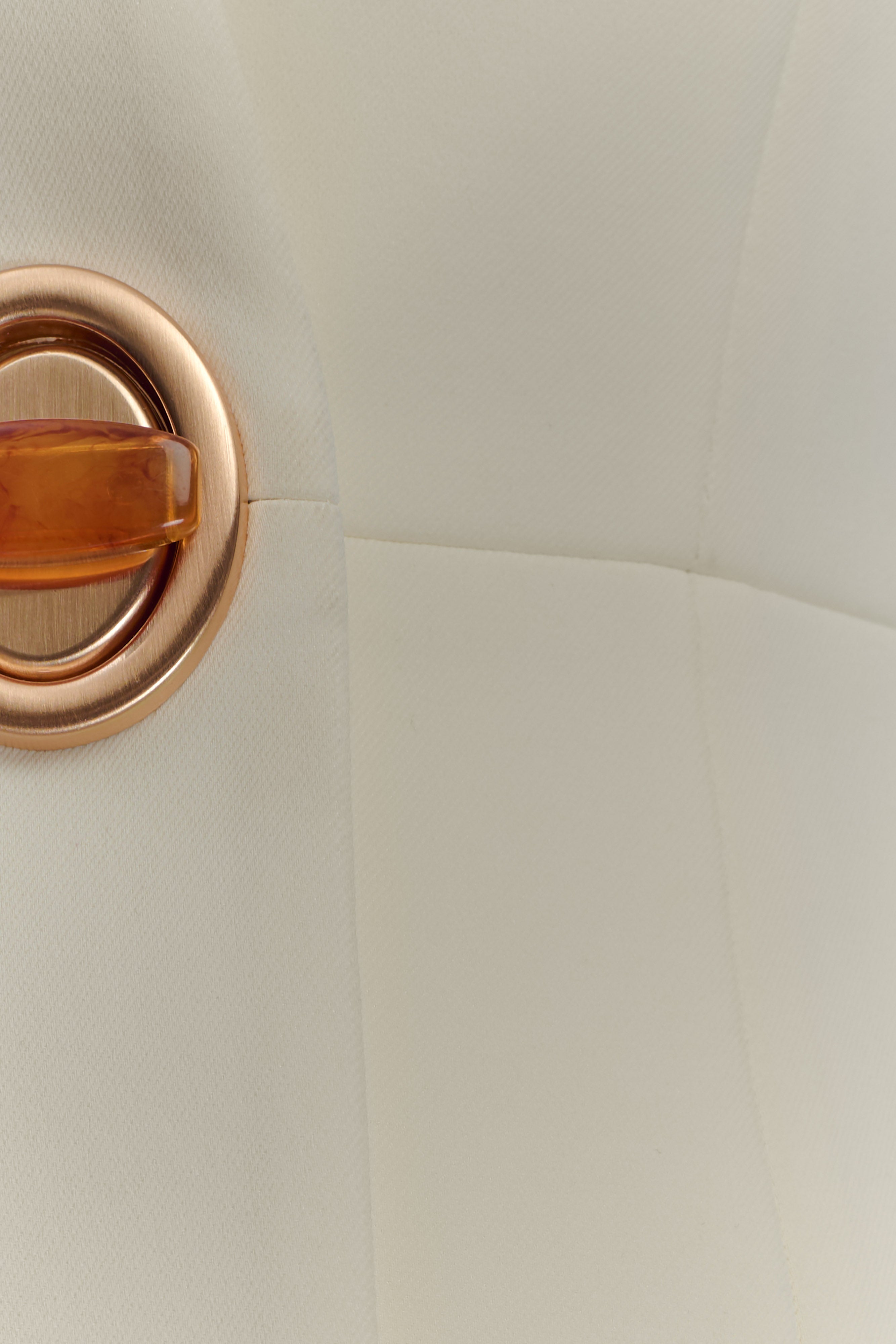 Angelie Suiting Vest Top - Ivory、mySite、solidvoid