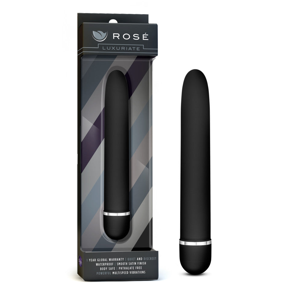 Rosé By Blush® | Luxuriate Black 7-Inch Vibrator、mySite、bottomscart