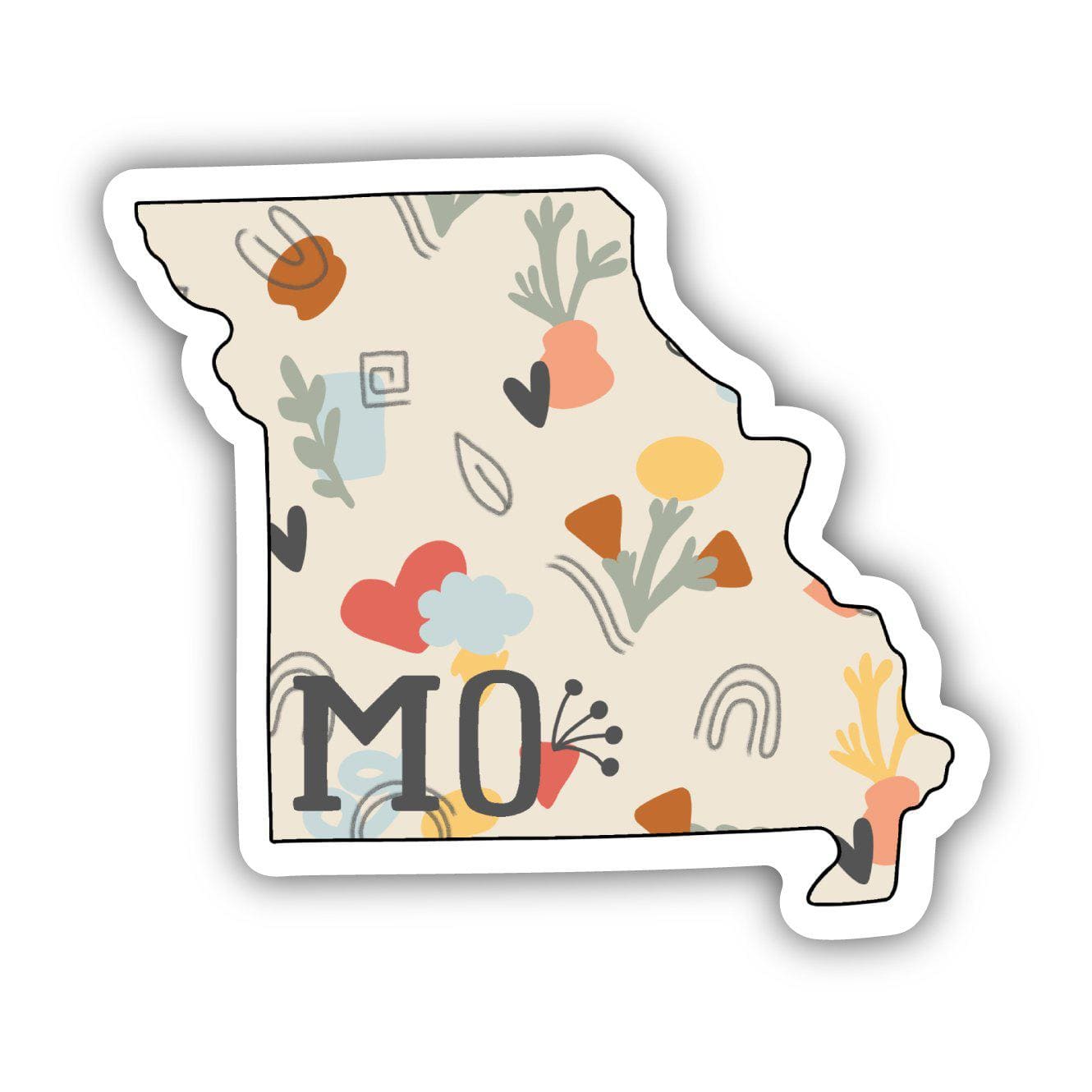  Missouri Abstract Pattern Sticker、mySite、elrpsem3k