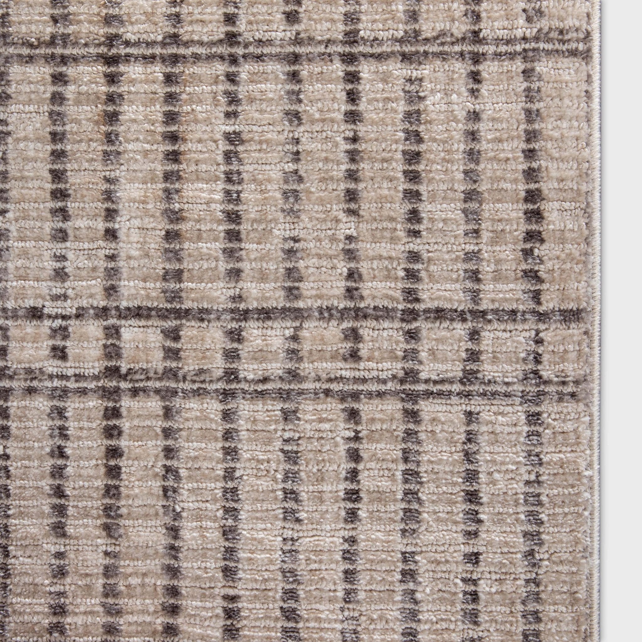 Custom Size Runner Skog Contemporary Geometric Ivory Choose Your Width x Choose Your Length - Perfect For Hallway, Stairs & Kitchen、mySite、gigharbornorthrealestate