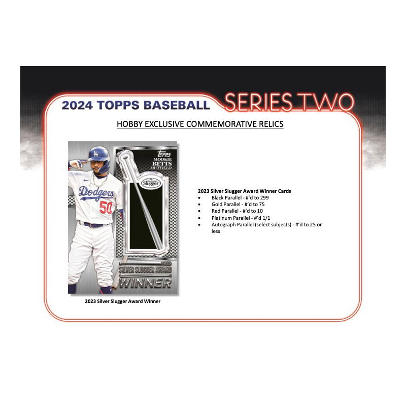 2024 Topps Series 2 Baseball Jumbo 6 Box Case、mySite、waistdrama