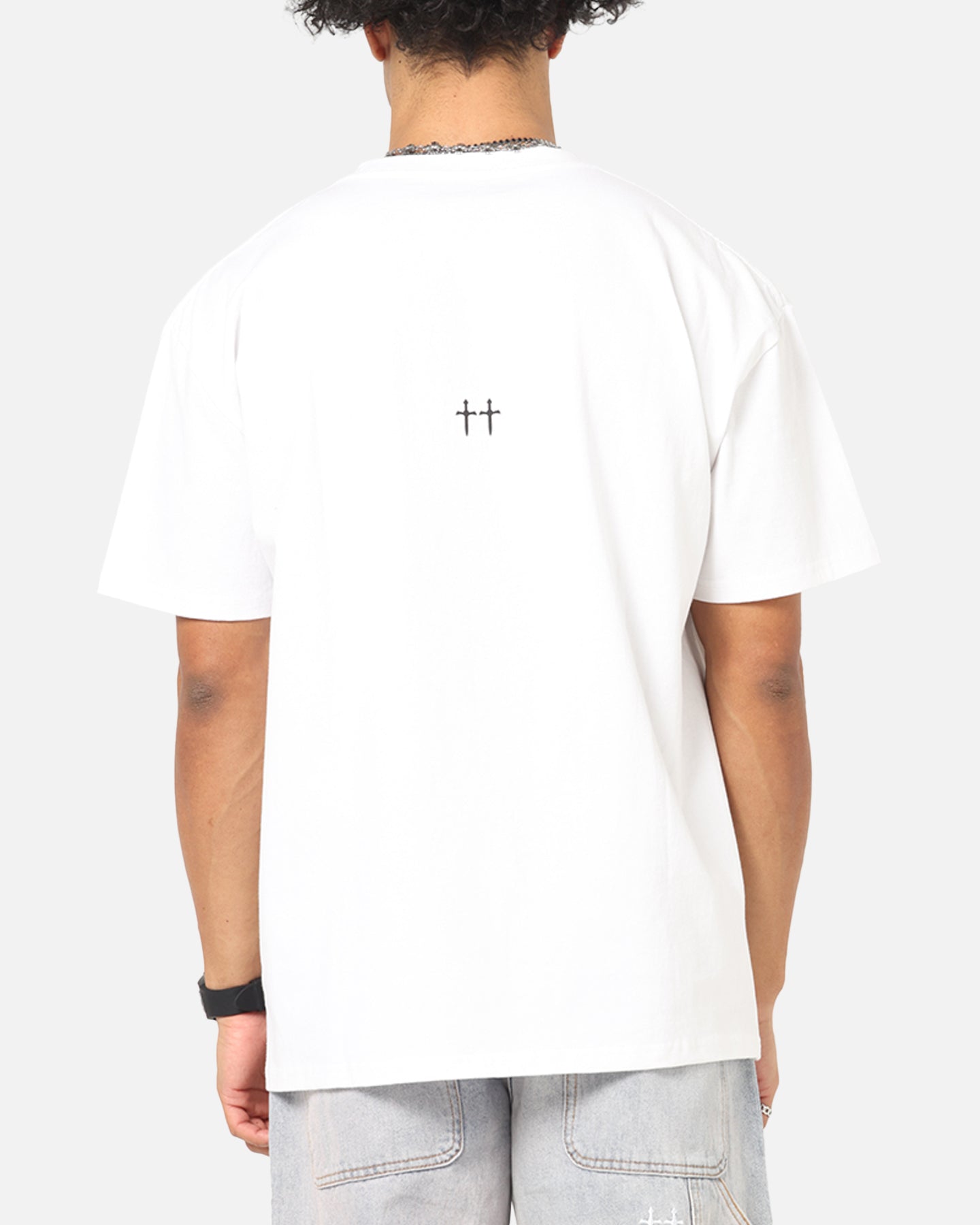 Saint Morta Studios Boxy T-Shirt White、mySite、zt4zffjzw