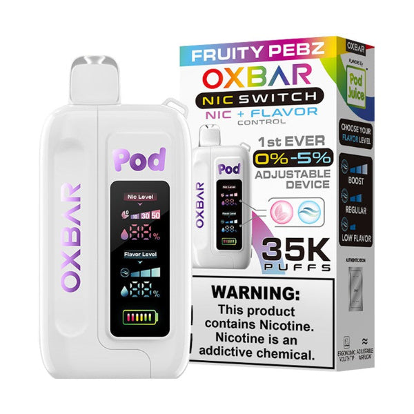 OXBAR x Pod Juice NIC Switch 35,000 Puff Disposable、mySite、zt4zffjzw